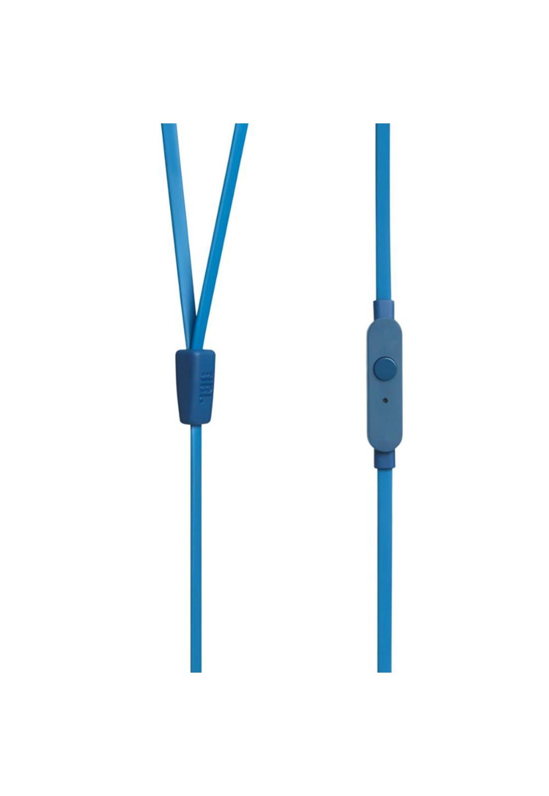 Audífonos JBL T110 Azul con Manos Libre Tecnología Hi Bass-4