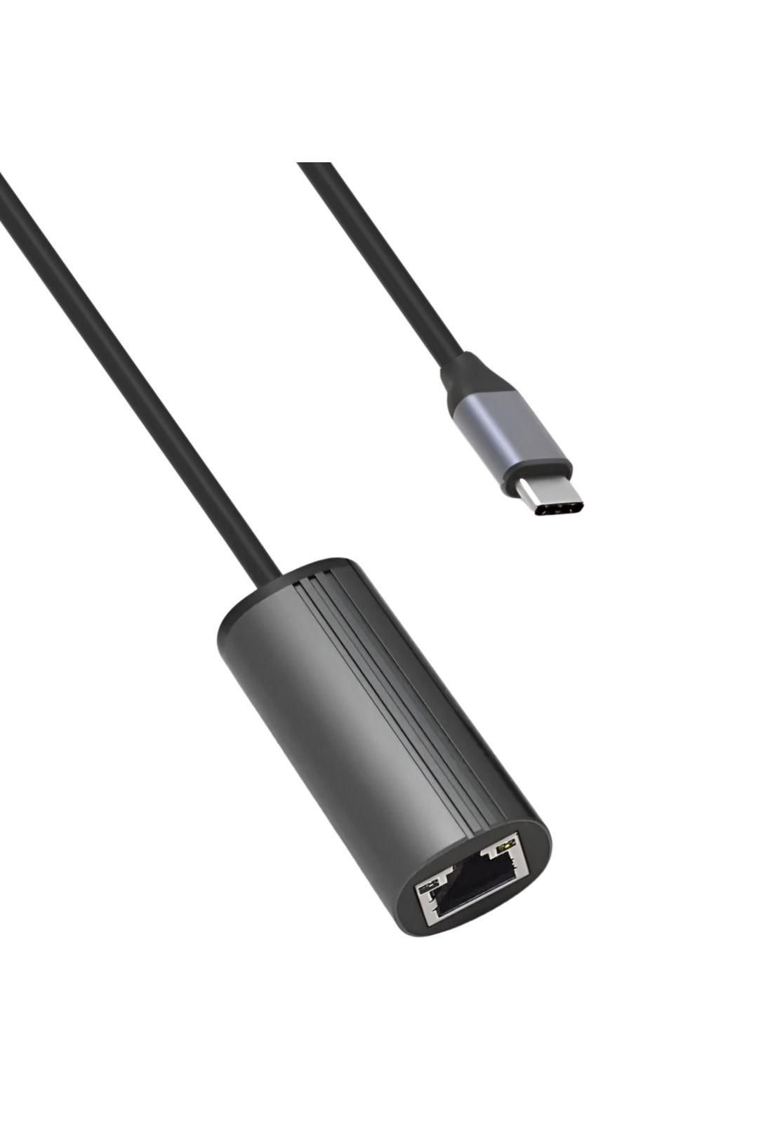 Adaptador LAN Type-C Gigabyte Tecmaster RJ-45 Hub TM-100537-2