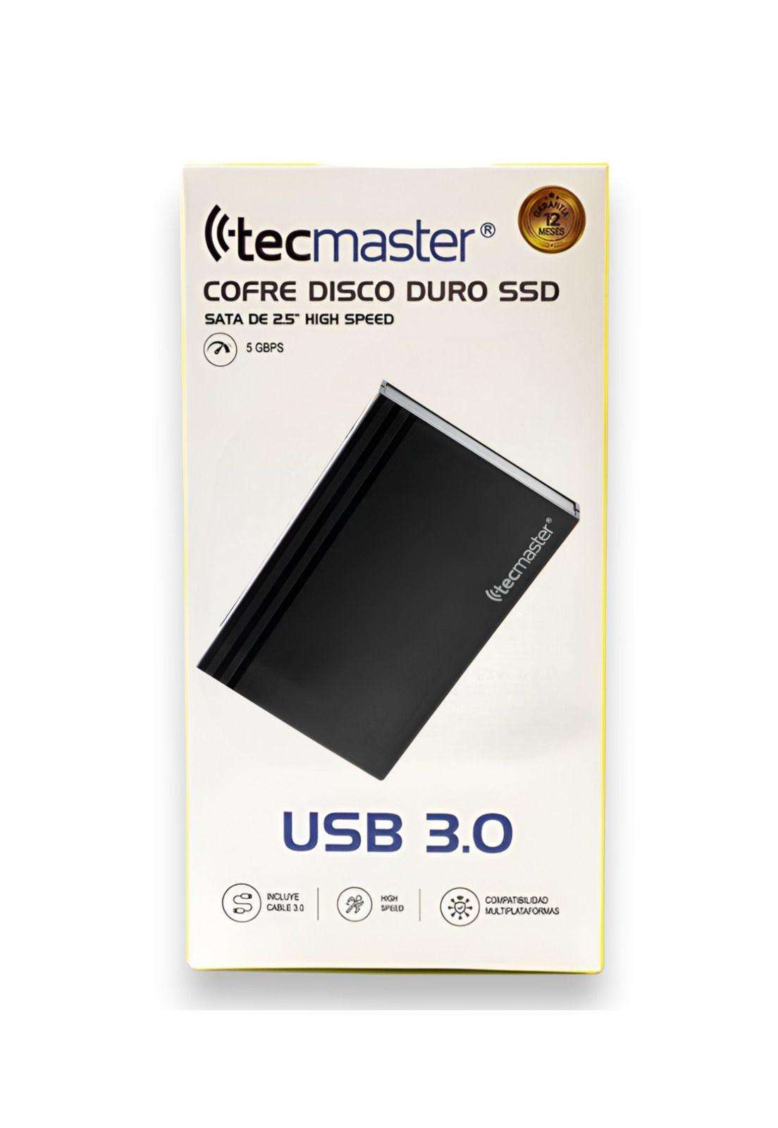 Cofre para Discos Duros y SSD de 2.5” USB 3.0 High Speed-4