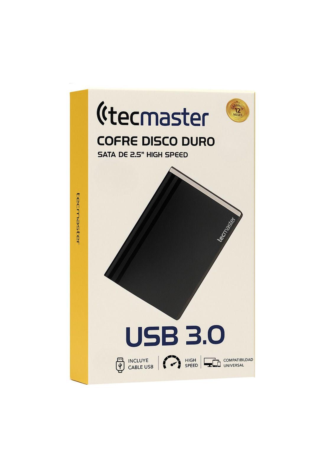 Cofre para Discos Duros y SSD de 2.5” USB 3.0 High Speed-0
