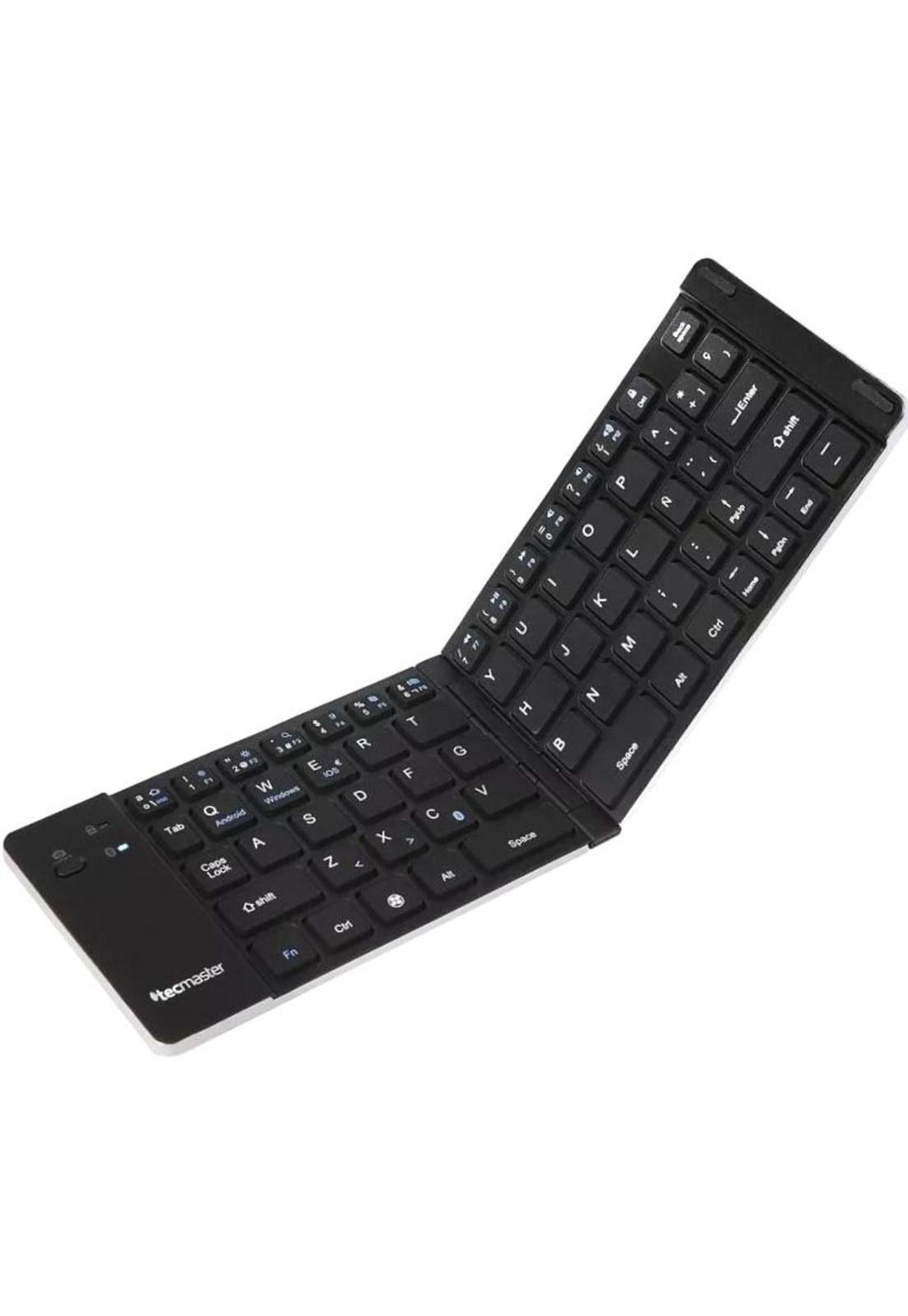 Teclado Bluetooth Plegable + Soporte+ Funda Tecmaster 100505-0