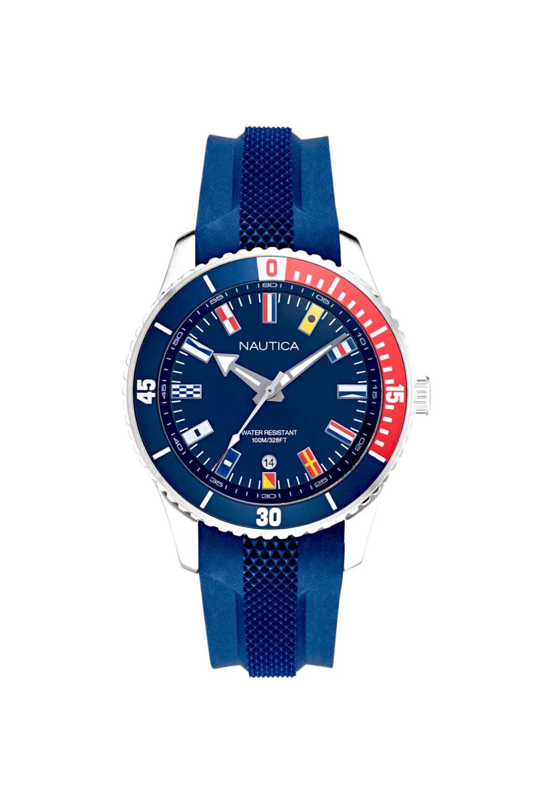 Reloj Nautica Hombre Deluxe Edition Nappbs038 Doble Correa-2