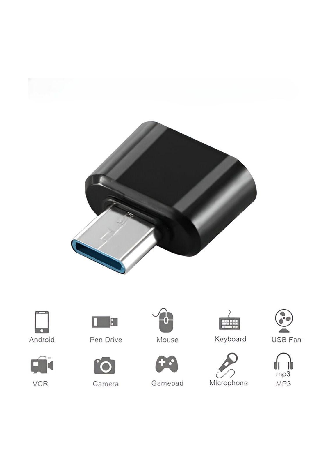 Adaptador OTG  USB-C A USB Multiplataformas Smartphone y PC-9