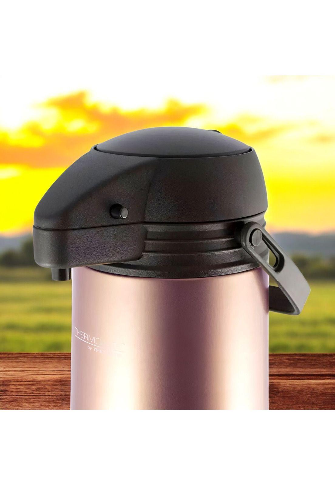 Termo con Sifón para Líquidos 1.9L Thermos JADO-19 Rosa Gold-6