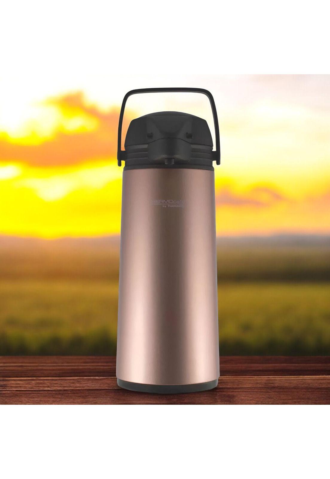 Termo con Sifón para Líquidos 1.9L Thermos JADO-19 Rosa Gold-9