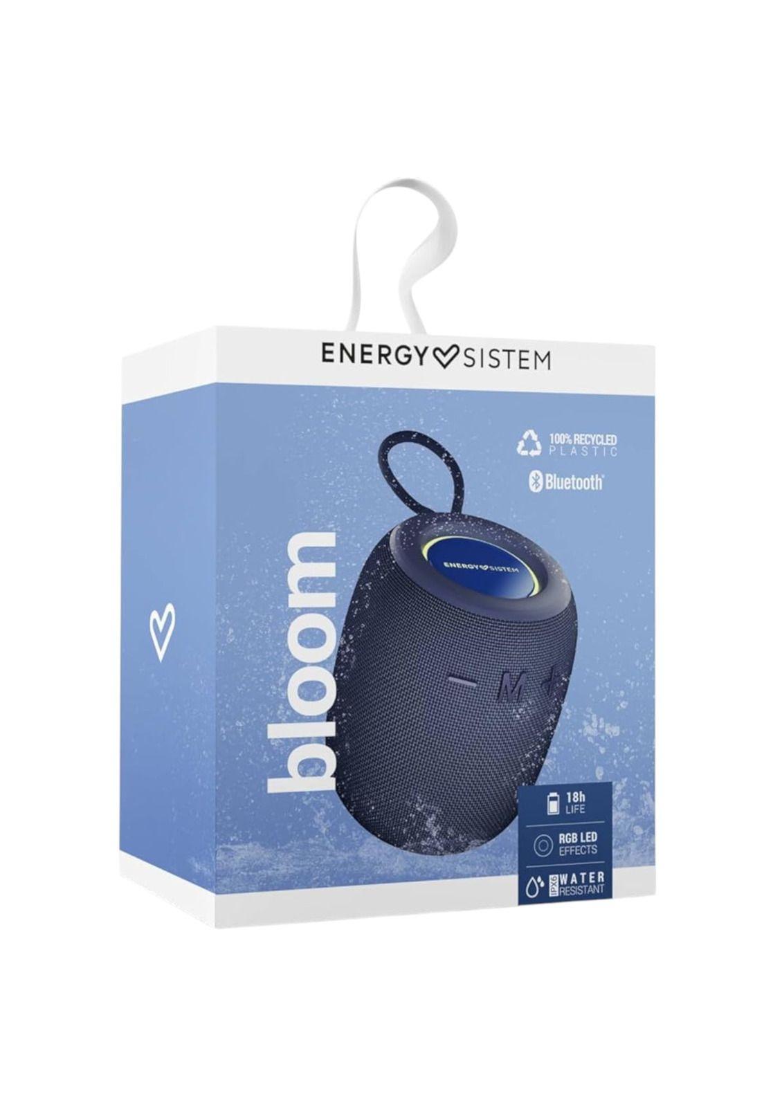 Parlante Bluetooth Energy Sistem Bloom Navy IPX6/ 10W/ 18Hrs-6