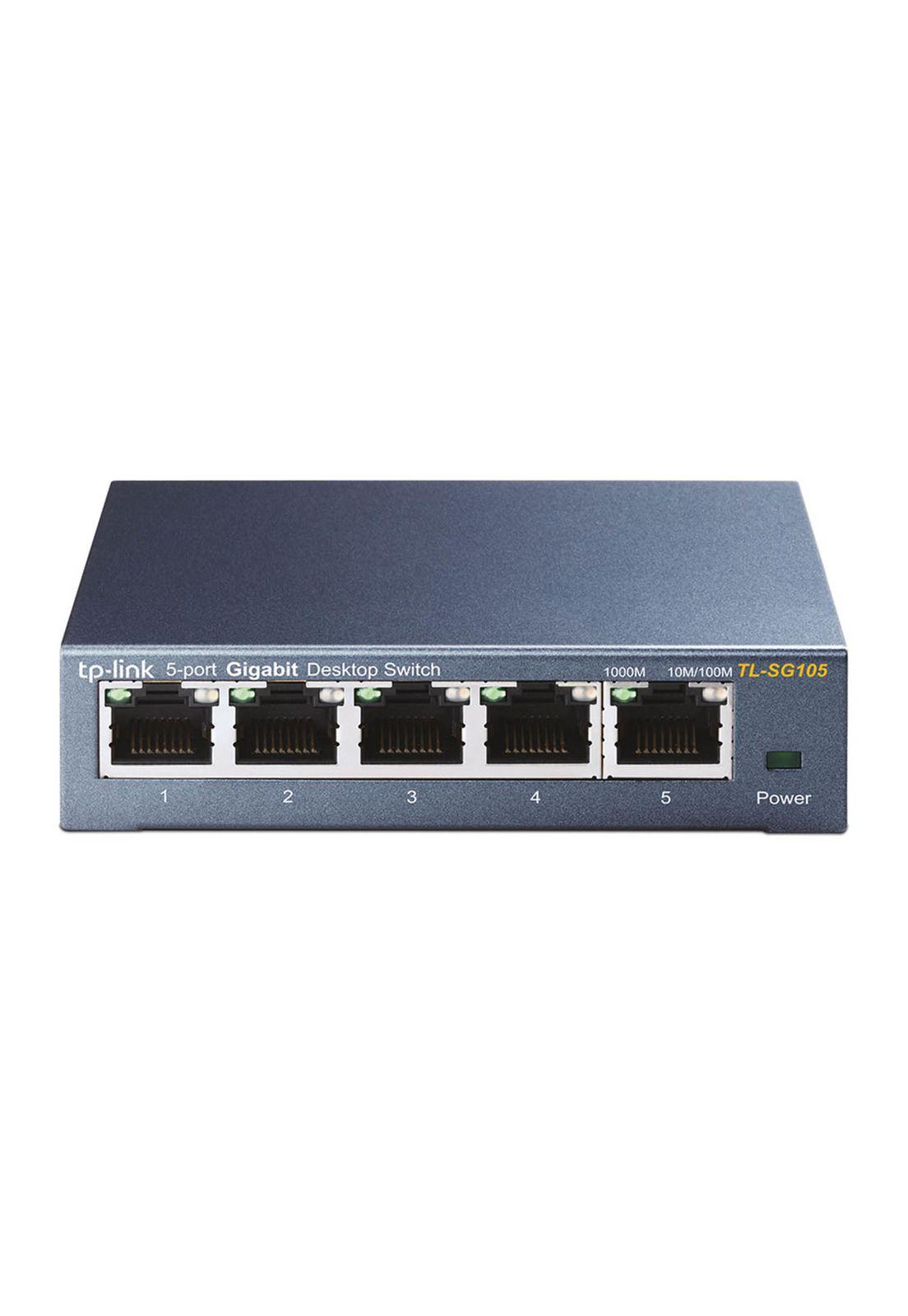 Switch Tp-Link 5 Puertos Gigabit TL-SG105 High Performance-0