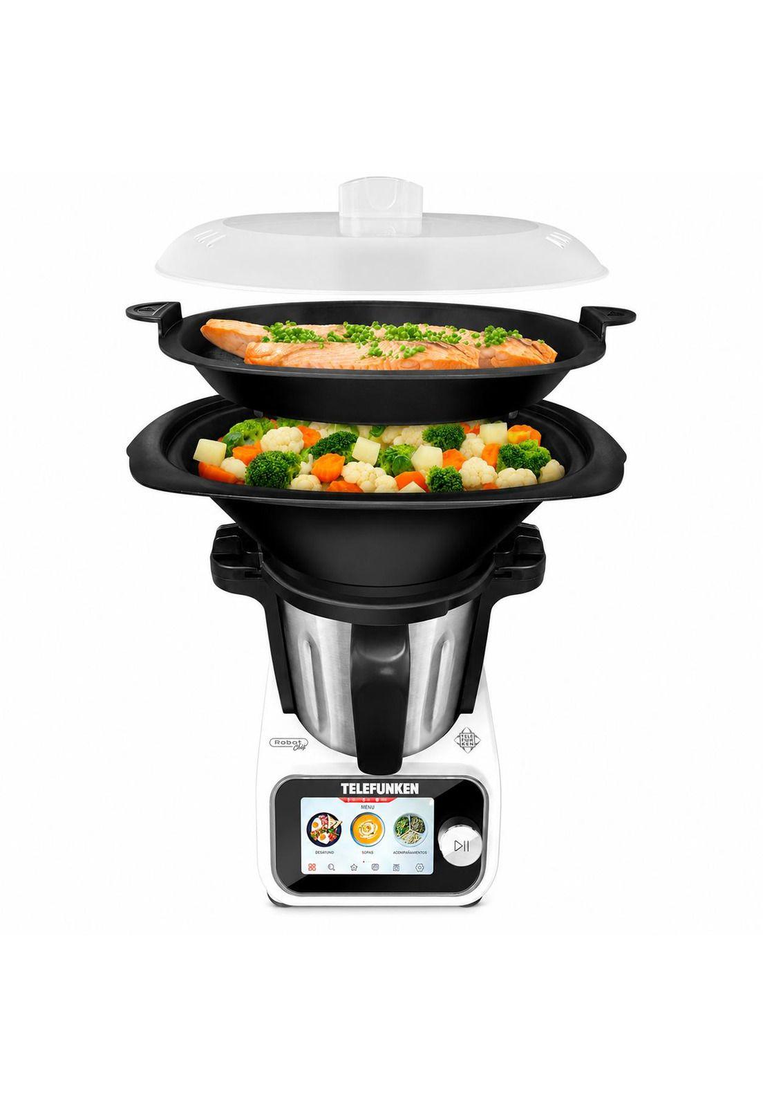 Robot de Cocina Touchscreen TELEFUNKEN CHEF WIFI 1300W 3.5L-2