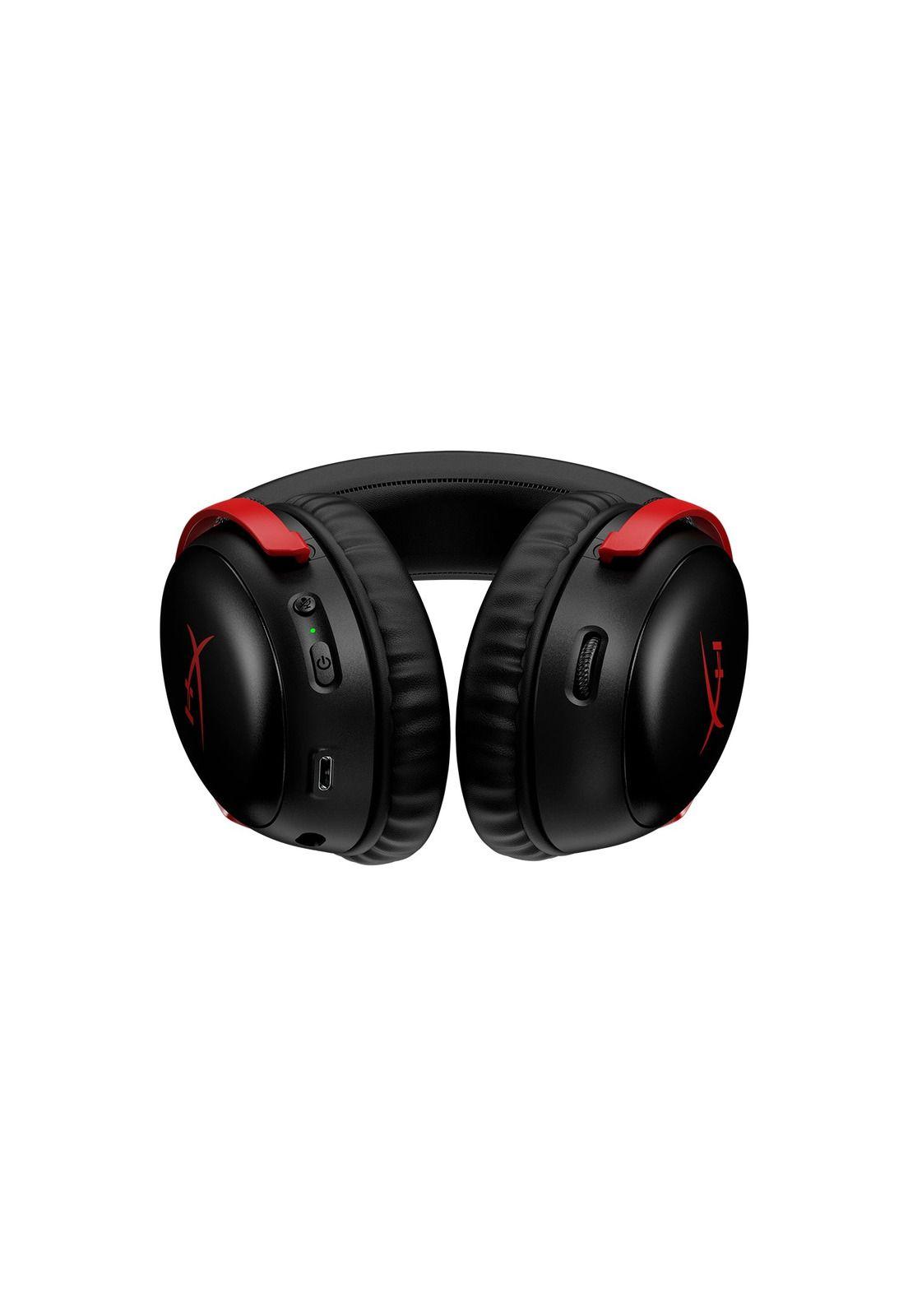 Audífonos HyperX Cloud III Legendary Sound Wireless RED-4