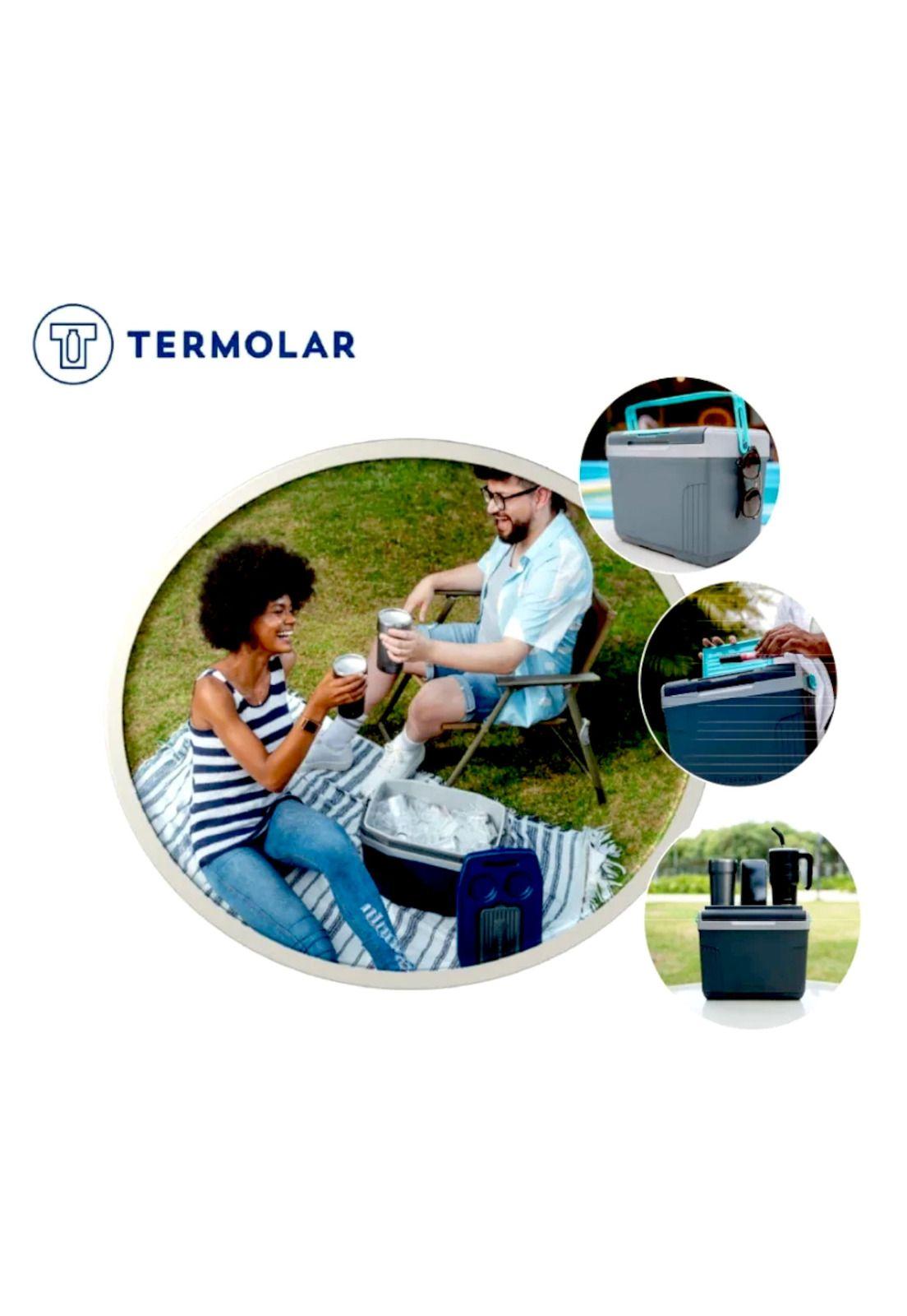 Kit de 3 Neveras AirFlow 12H Frio/ 24 Caliente  32L- 20L- 8L Termolar Gris-6