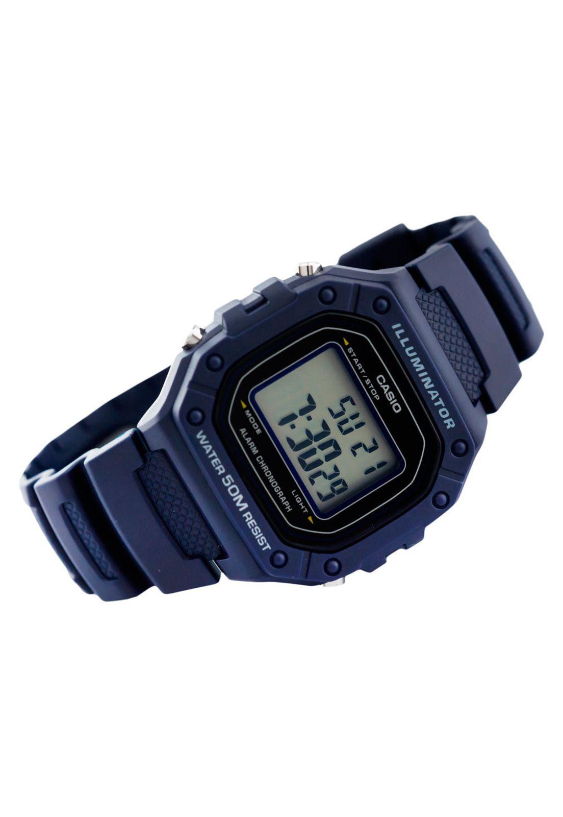 Reloj Casio Hombre W-218H-2Avdf Blue Edition-3