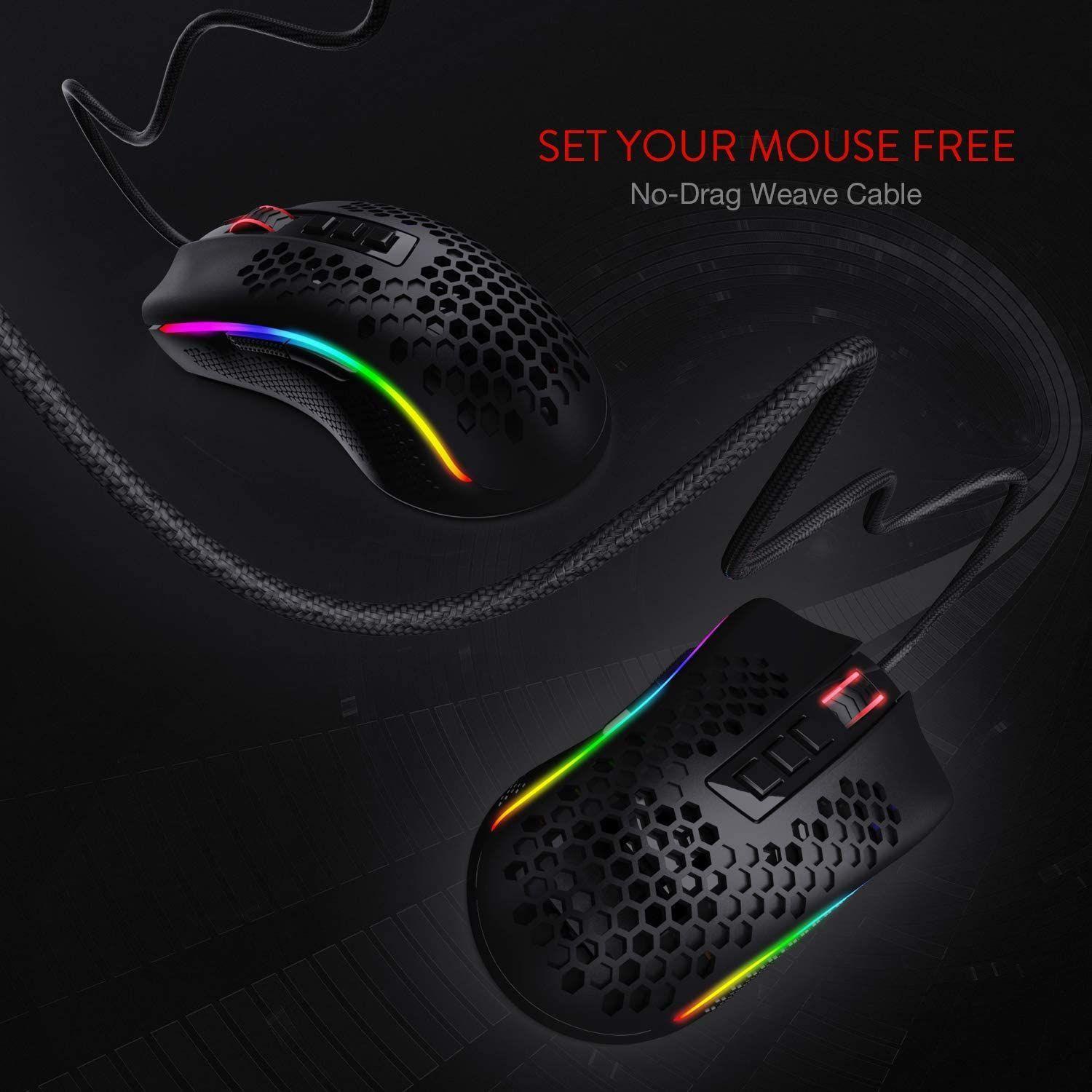 Mouse Gamer Redragon Gamer Storm Elite Gaming 16.000 Dpi-10