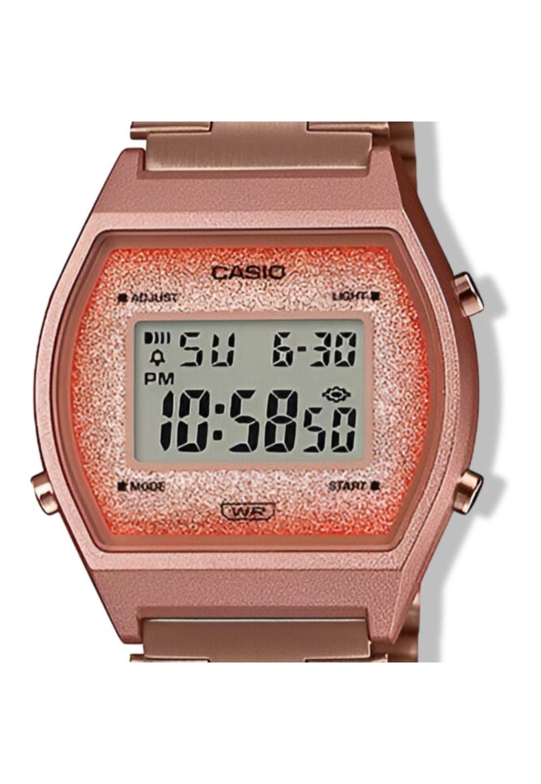 Reloj Casio de Mujer Oro Rosa B640WCG-5DF Classic Edition-2