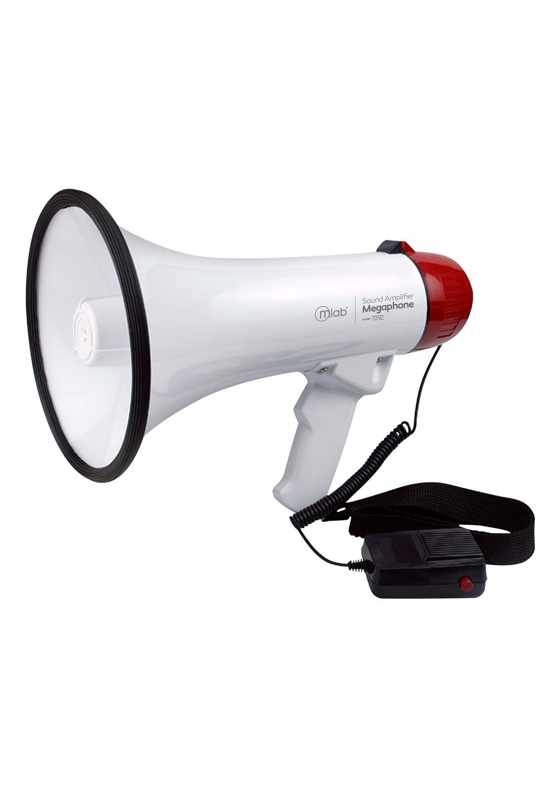 Megáfono Amplificador 25W Recargable +Micrófono de Mano 500m-3