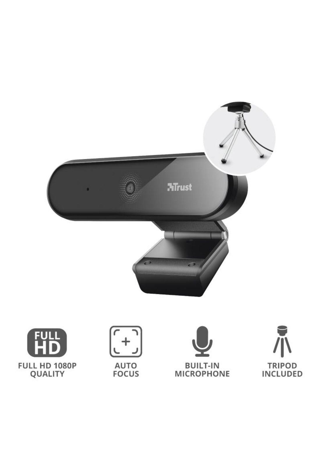 Webcam Profesional Full HD Trust Tyro con Mic y Auto Focus-4