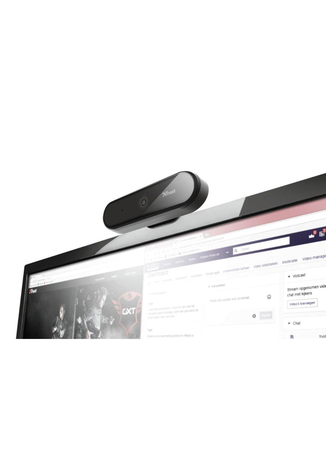 Webcam Profesional Full HD Trust Tyro con Mic y Auto Focus-9