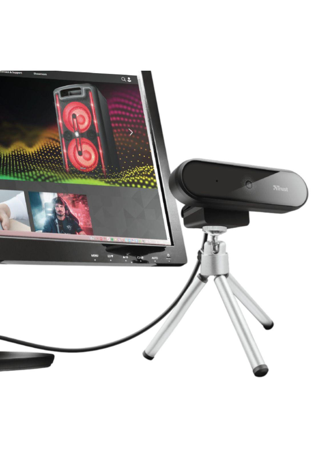 Webcam Profesional Full HD Trust Tyro USB 1080p-5