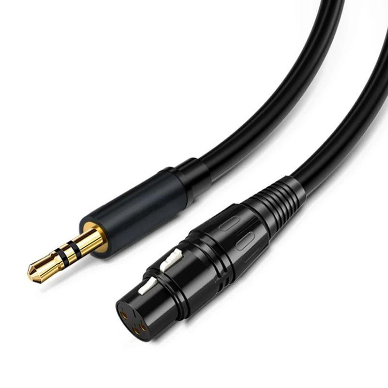 Cable de Audio para Micrófono Canon XLR a 3.5mm 2.5m MC435-2