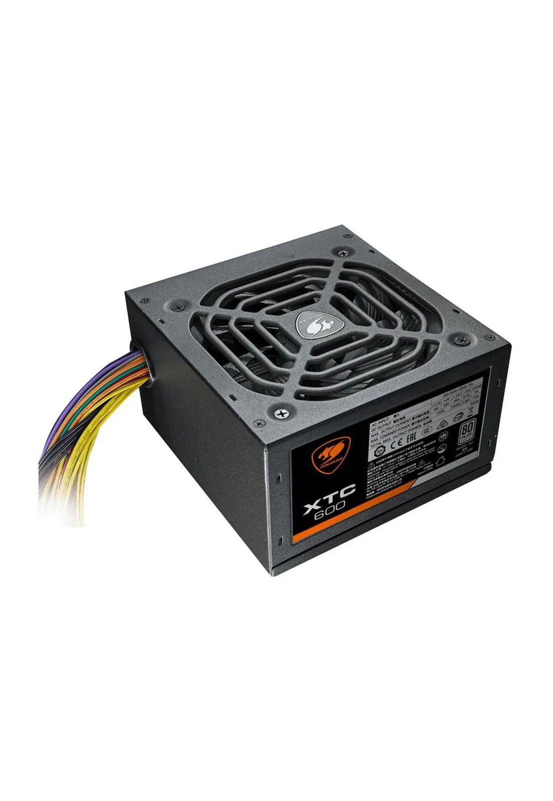 Fuente de Poder Gamer ATX Cougar XTC 600W Plus 80 High Power-3