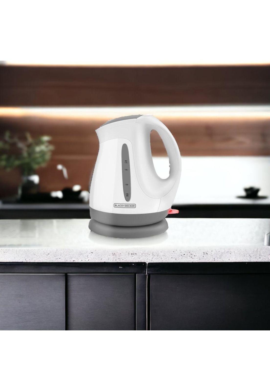 Hervidor Black + Decker 1.7L Base Giratoria 360° JKC681-CL-3