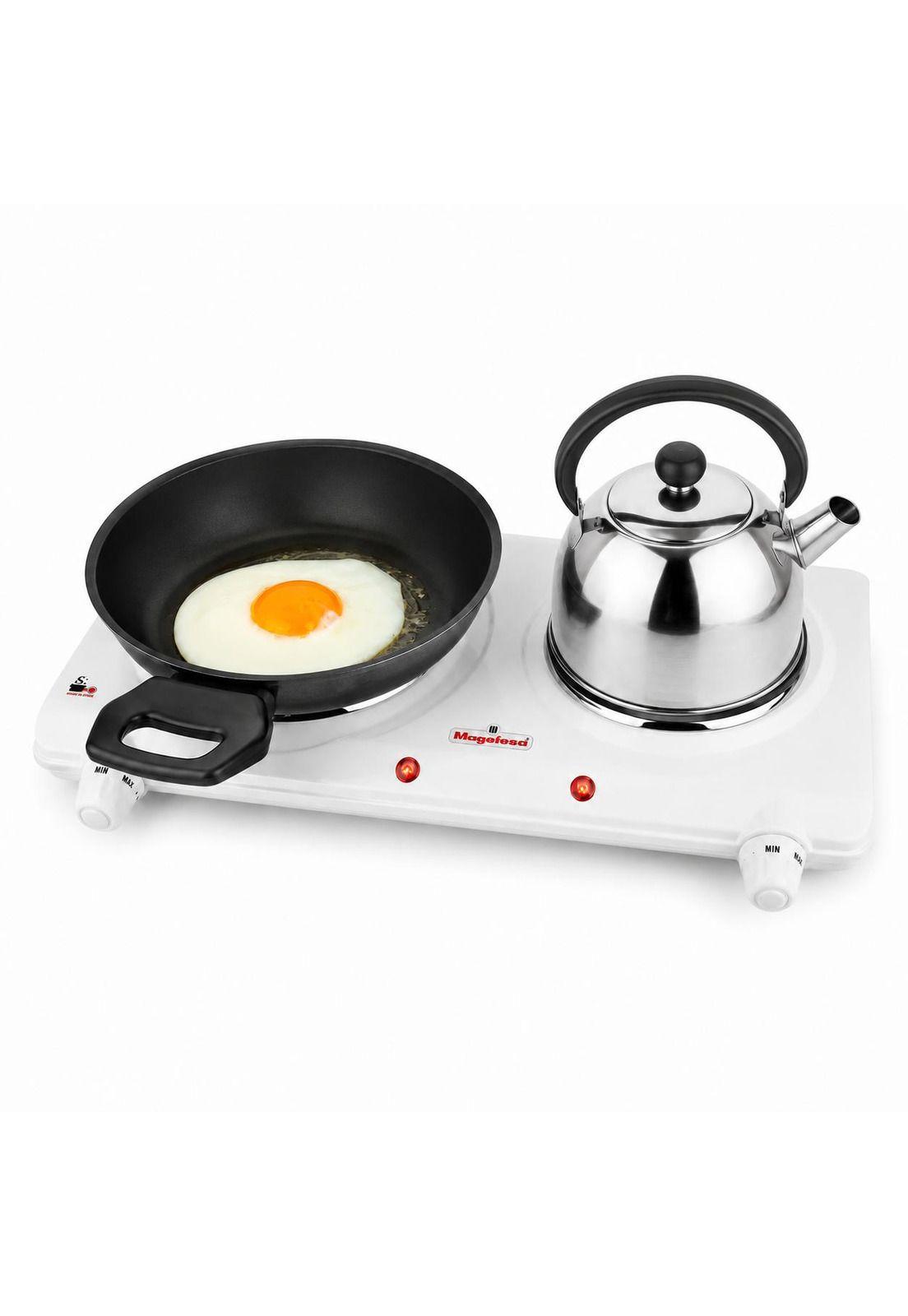 Cocina Eléctrica Multifuncional Magefesa Dual Plate MGF8023-2