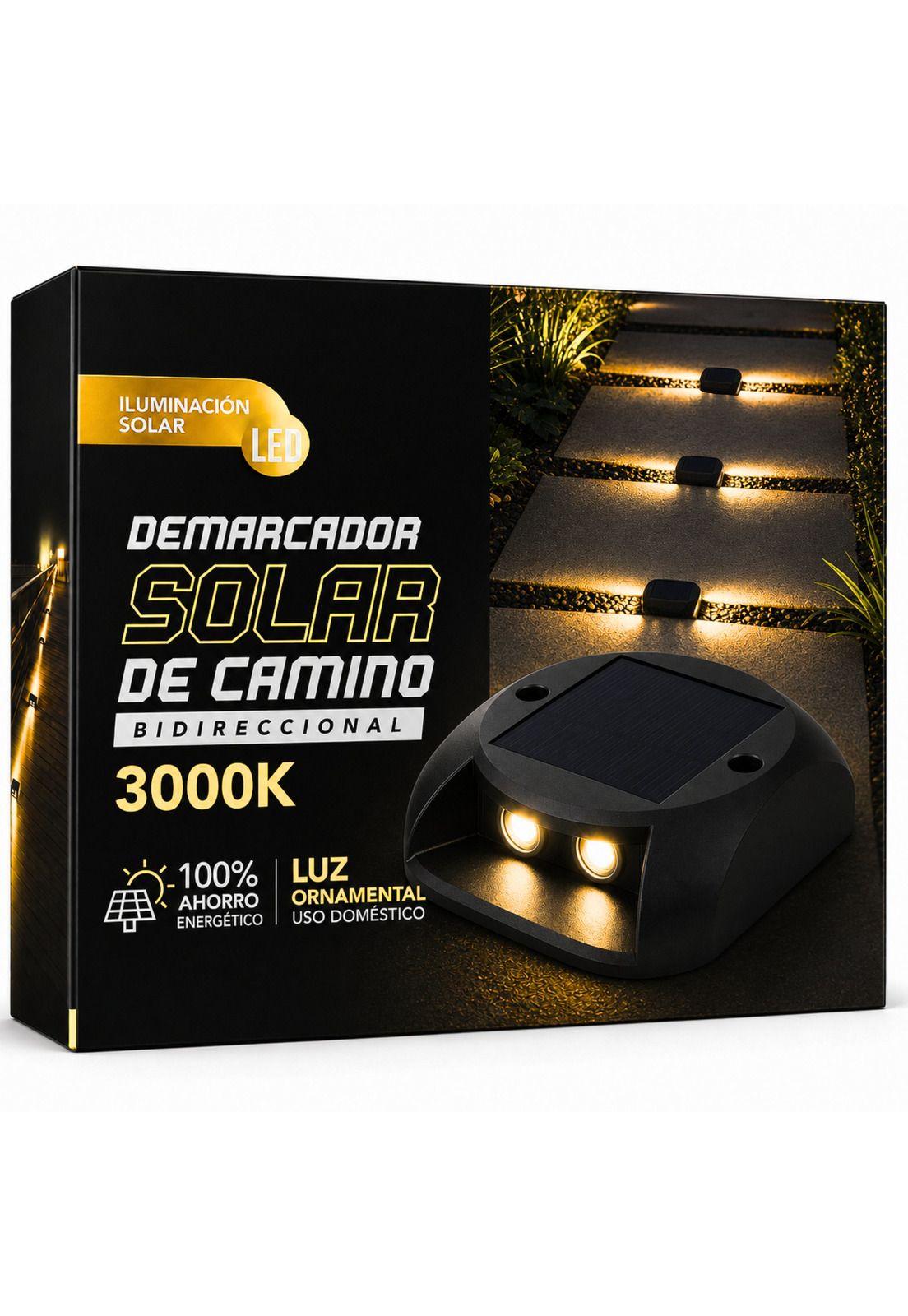 Luminaria Solar de Senderos & Caminos Bidireccional IP65 3K-1
