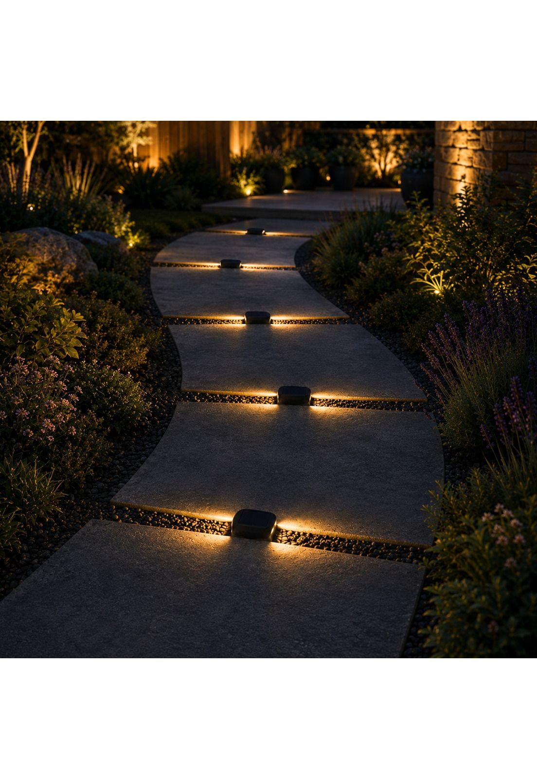 Luminaria Solar de Senderos & Caminos Bidireccional IP65 3K-6