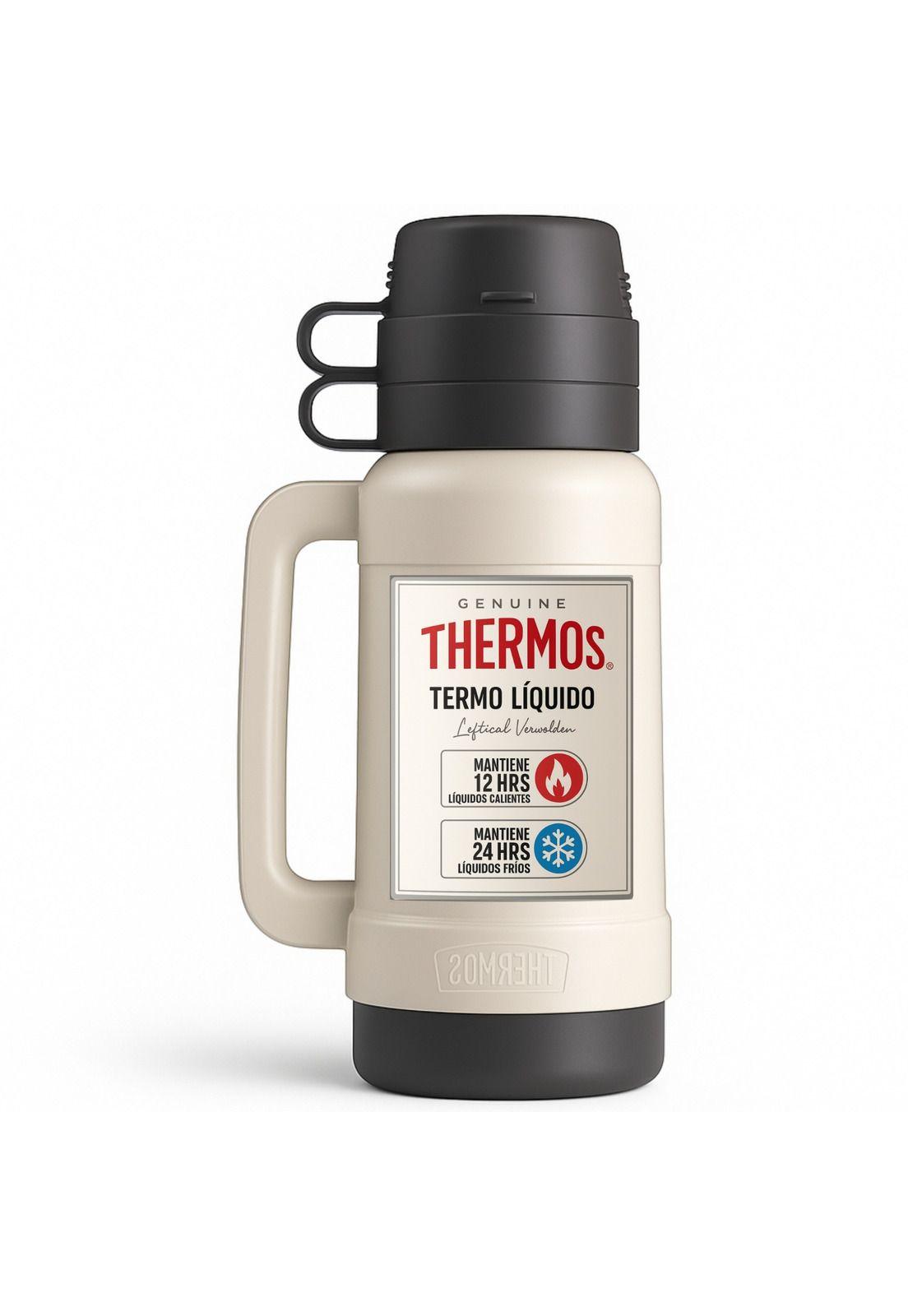TERMO Para Líquidos 1.8 Litros THERMOS 32-180-C6 Blanco-4