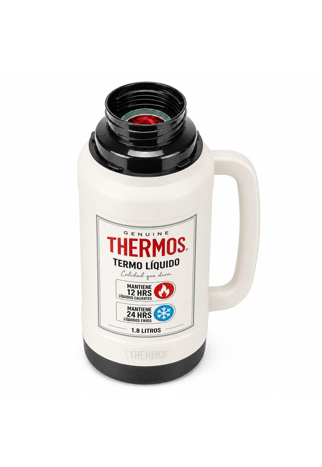 TERMO Para Líquidos 1.8 Litros THERMOS 32-180-C6 Blanco-5
