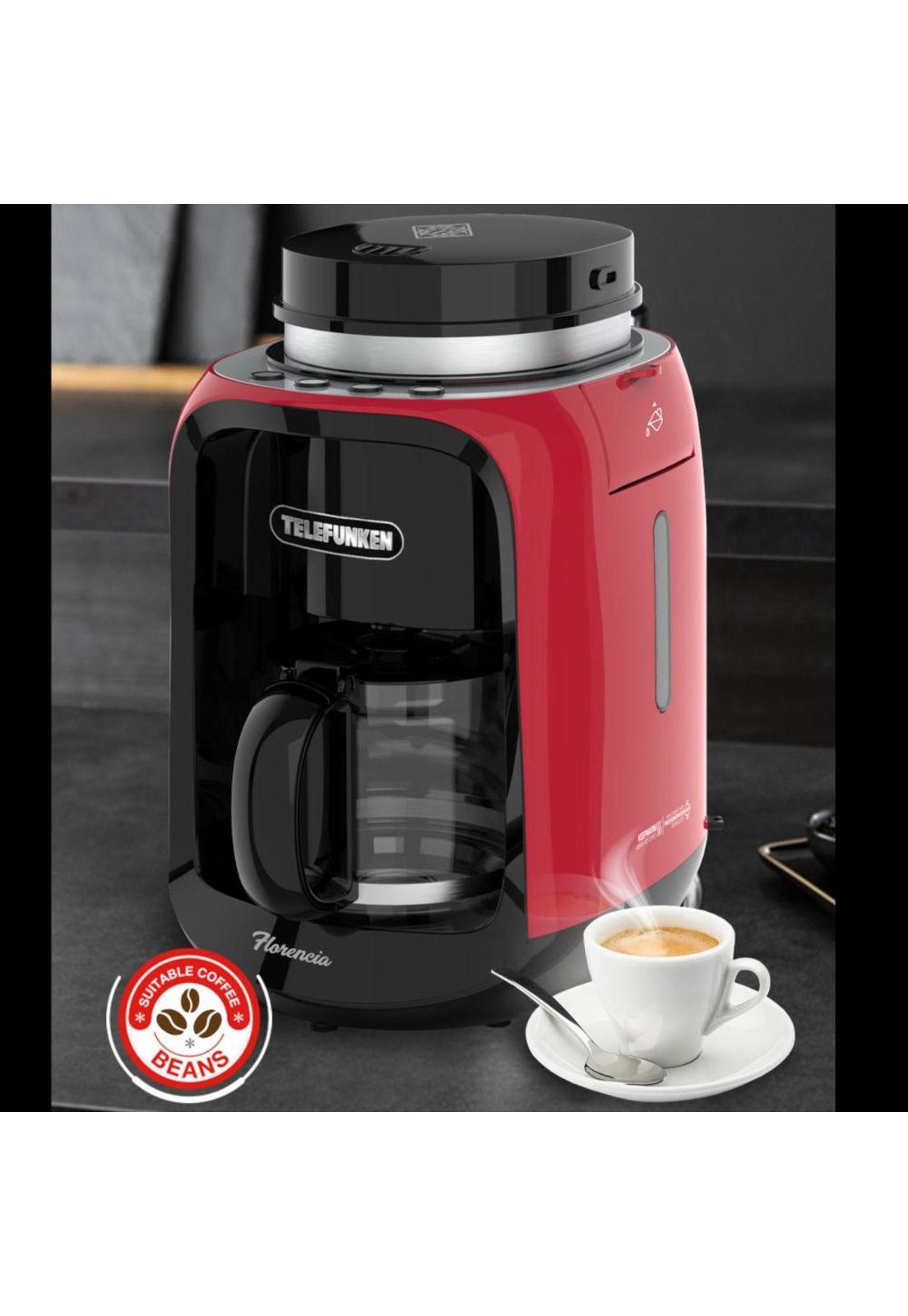 Cafetera Eléctrica KeepWarm  Florencia con Molinillo 600ML-8