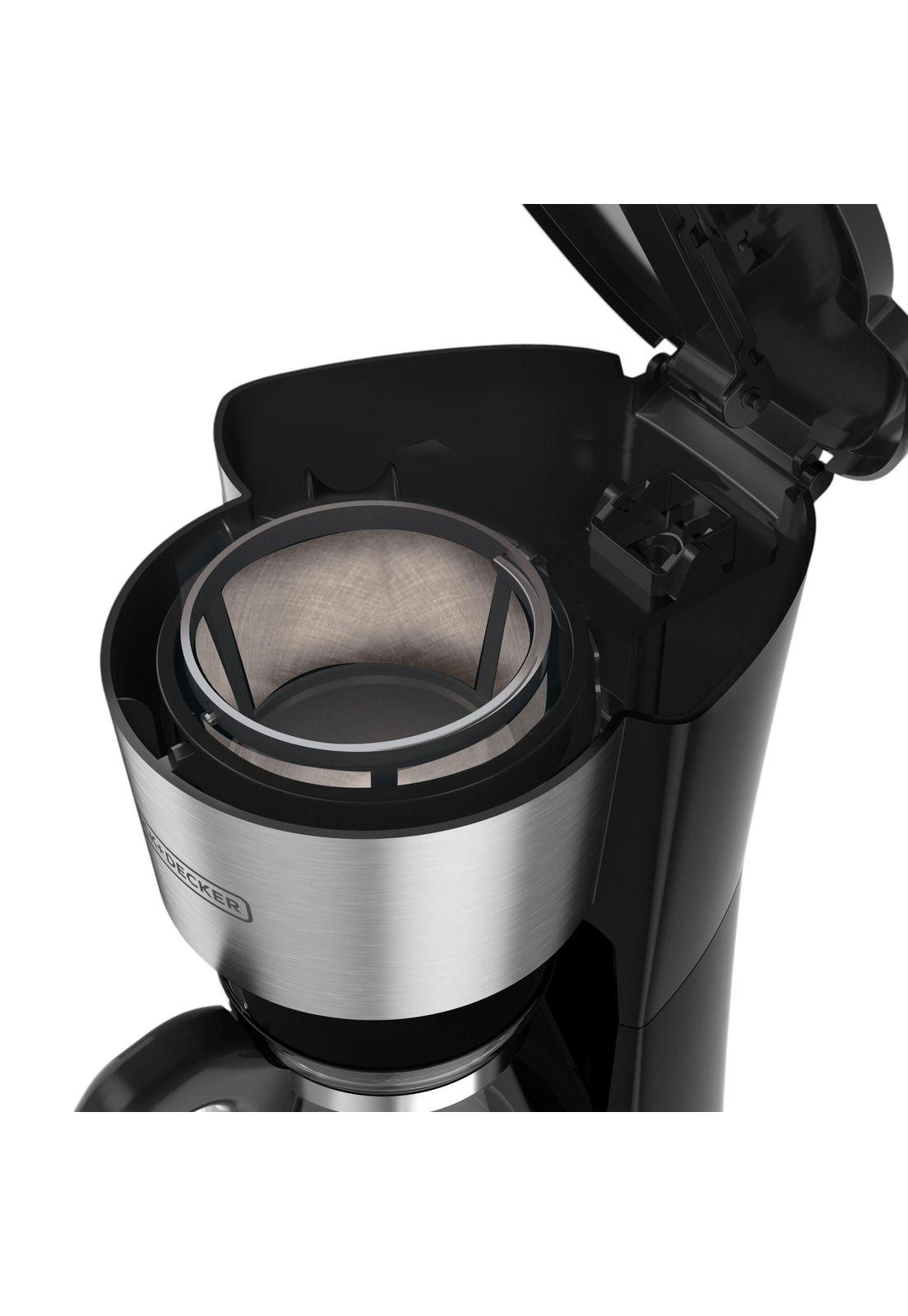 Cafetera Black + Decker 4 En 1 para 5 Tazas + Filtro Permanente-2