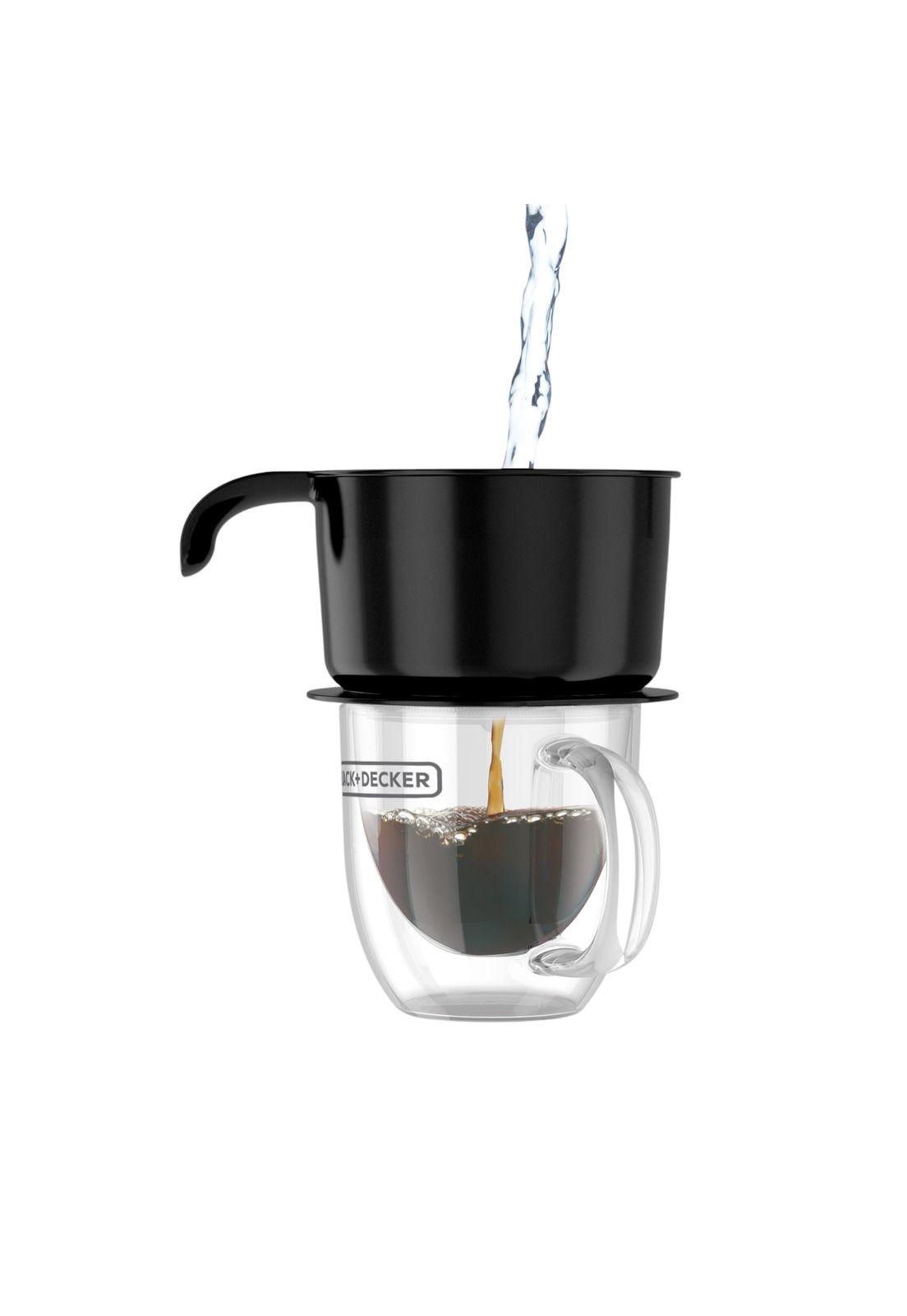 Cafetera Black + Decker 4 En 1 para 5 Tazas + Filtro Permanente-5