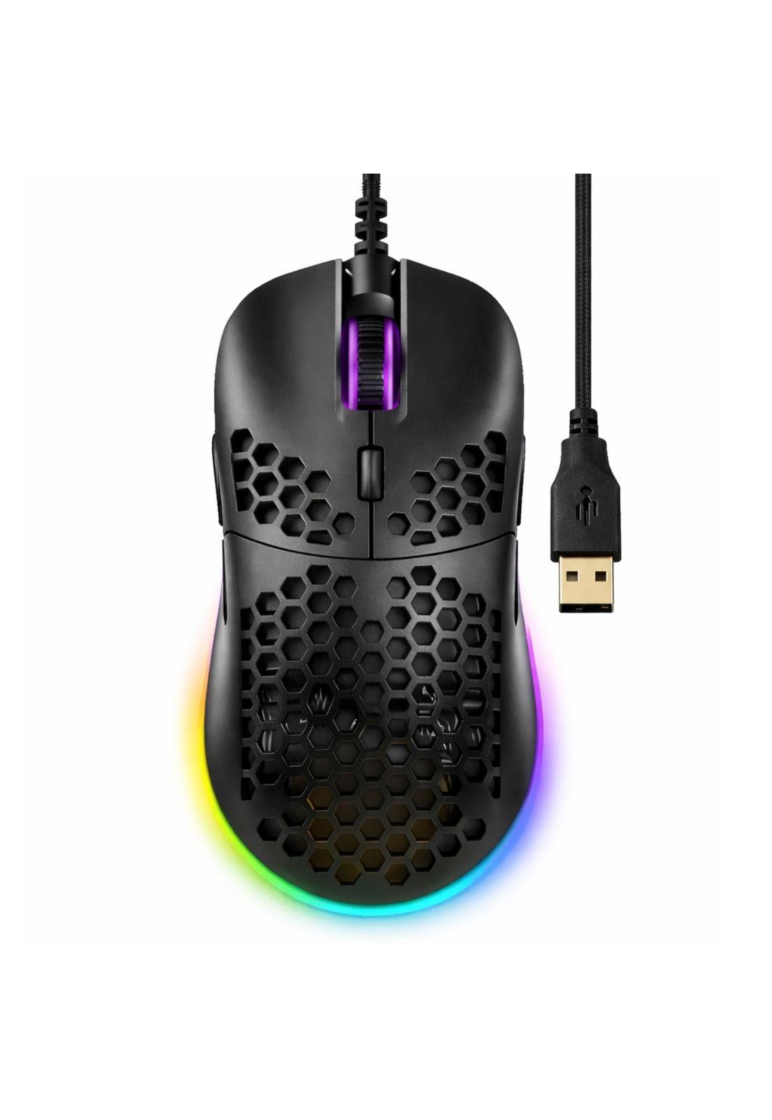 Mouse Gamer DGX Core RGB 7200 DPI Max Ergonómico-5