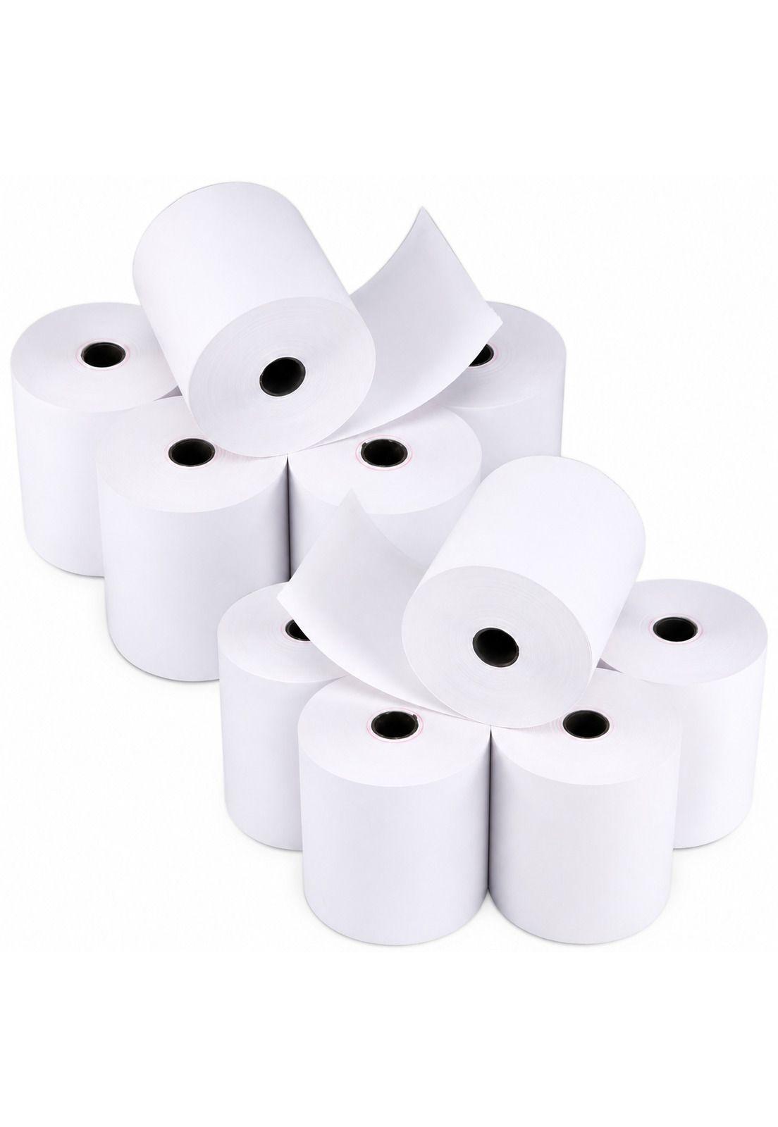 Rollo Térmico 80X80mm (Pack 10 Unidades) Premium Quality 59G-4