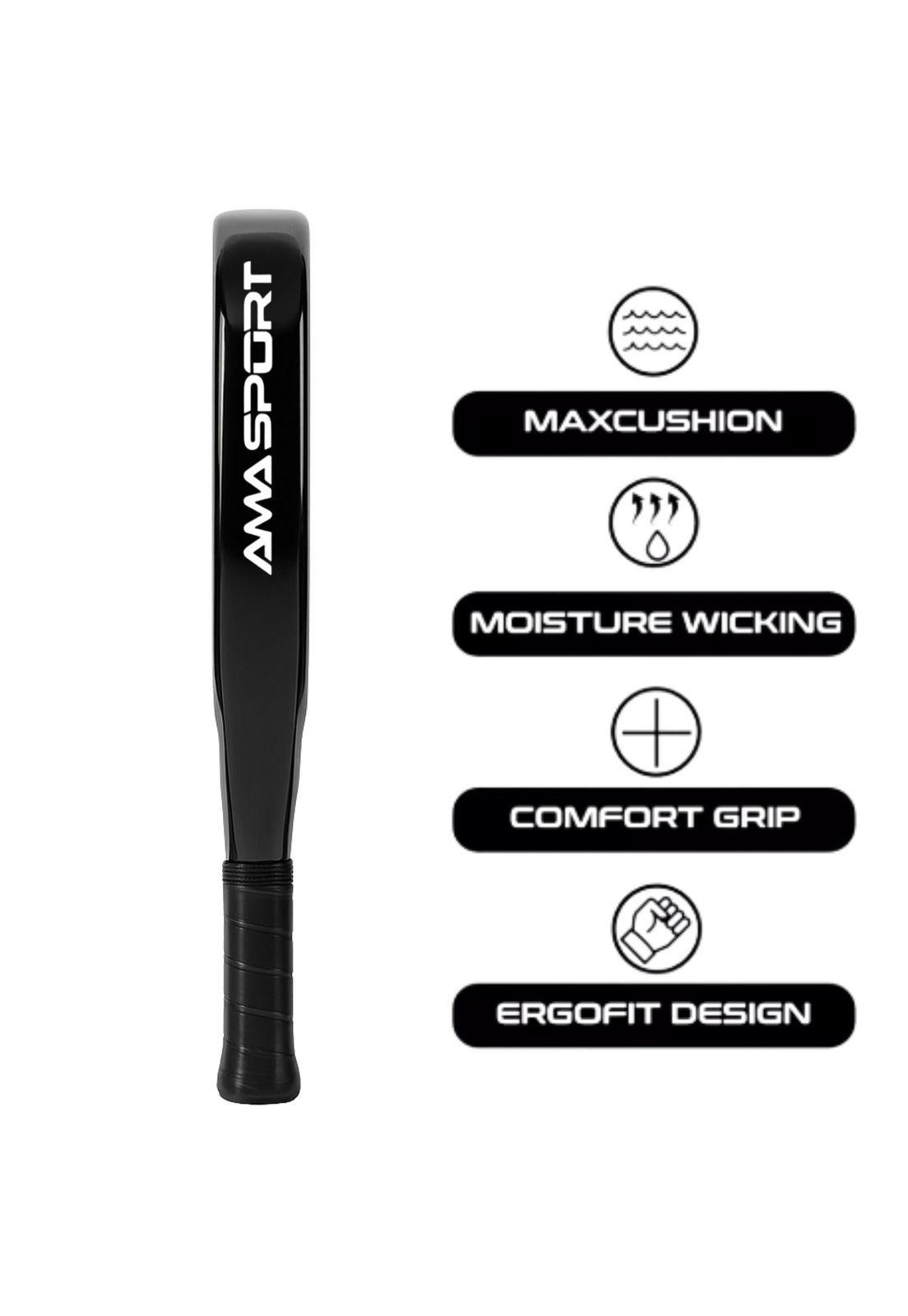Pala de Padel de Fibra de Carbono 18K TOP 1 SP Power Atack-4