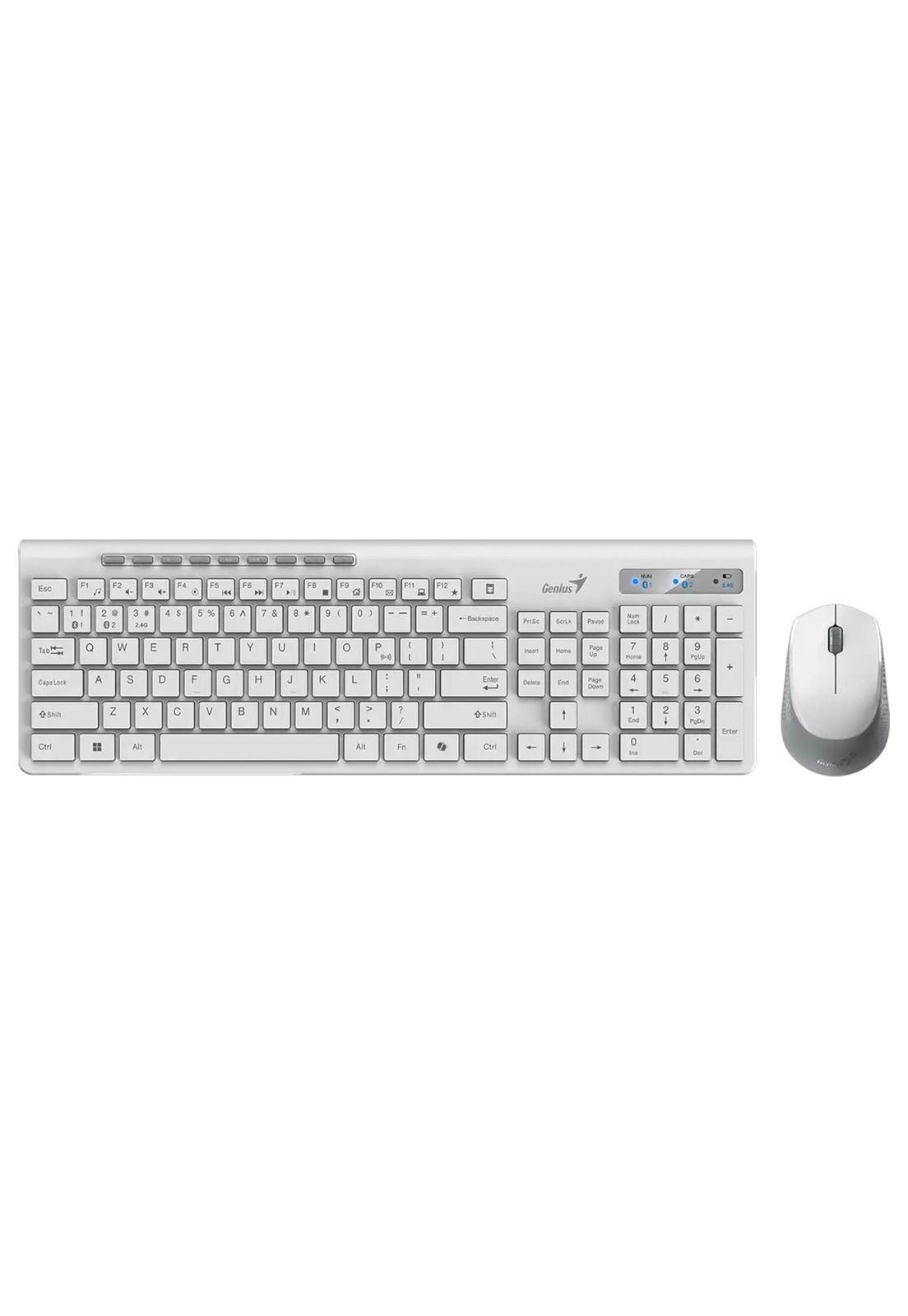 Teclado y Mouse Dual Wireless Bluetooth  + USB 2G Copilot AI-3