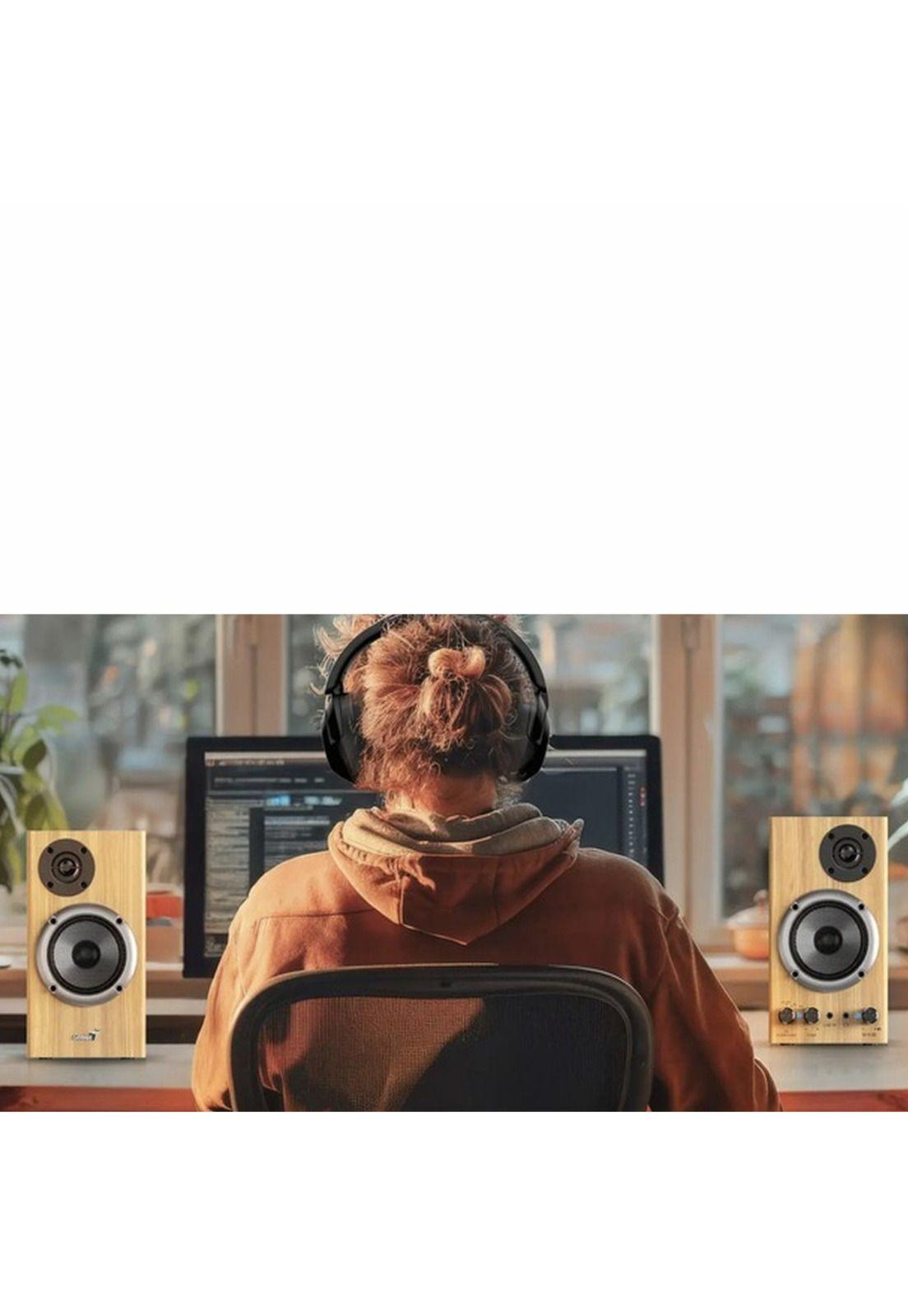 Parlantes Monitores Stereo 20W Audio3D HF520 Bluetooth-2