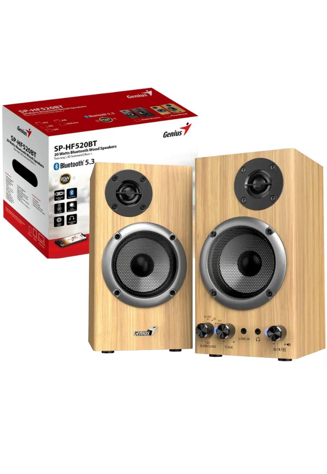 Parlantes Monitores Stereo 20W Audio3D HF520 Bluetooth-3