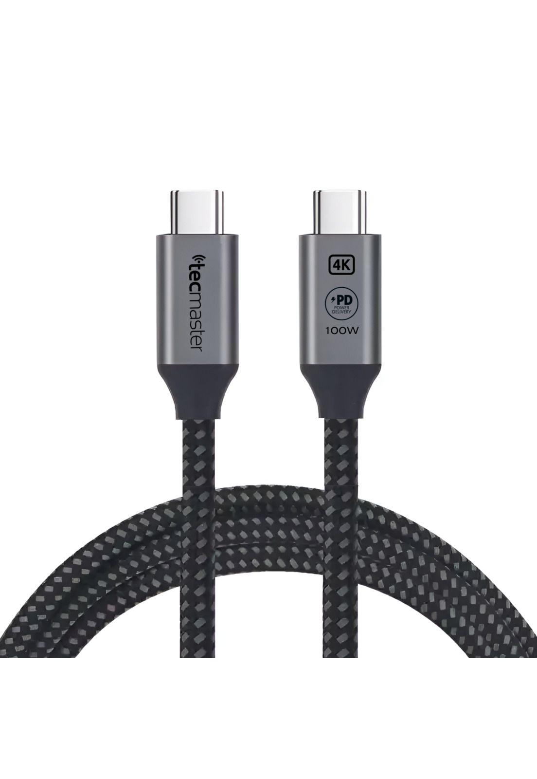 Cable De Datos Type-C 100W 4K Thunderbolt 1.5M Deluxe 200545-0
