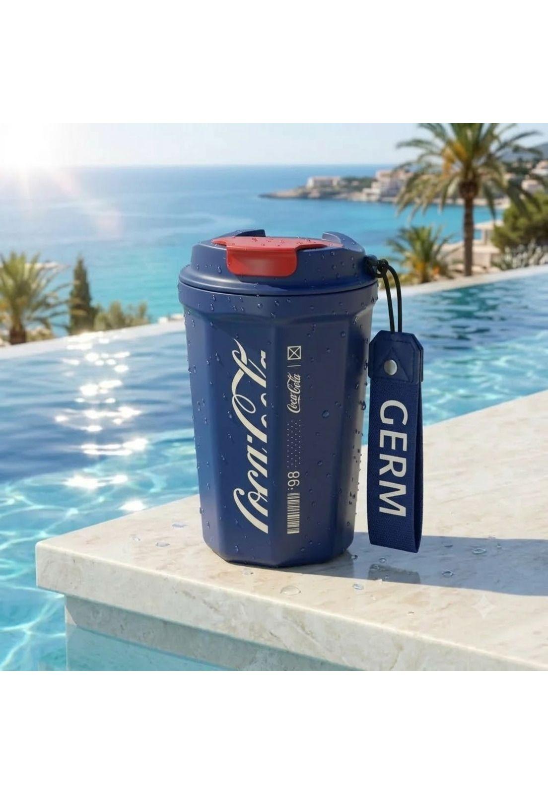 Vaso Termico MUG Germ Coca-Cola Acero Inoxidable 390ML Navy-8