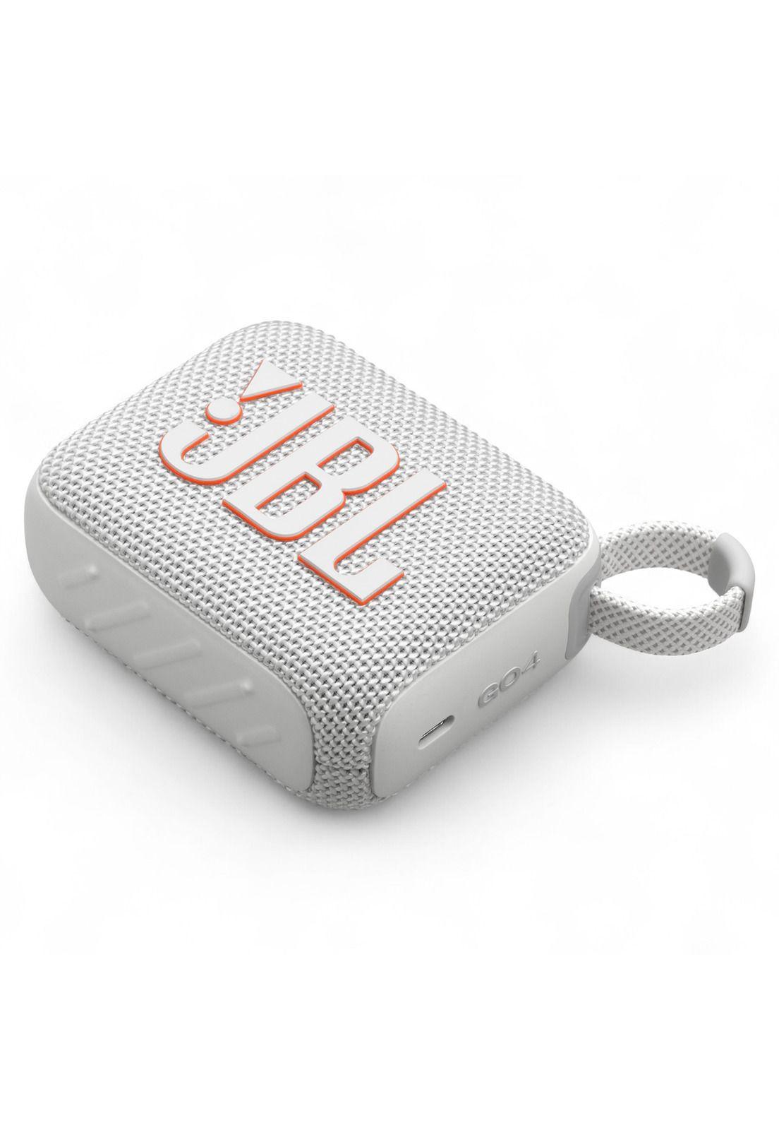 Parlante Portátil JBL GO 4 White Bluetooth 5 Waterproof IP67-3