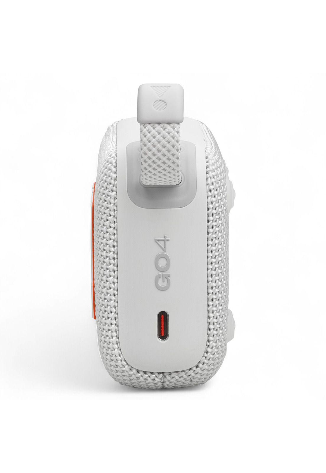 Parlante Portátil JBL GO 4 White Bluetooth 5 Waterproof IP67-6