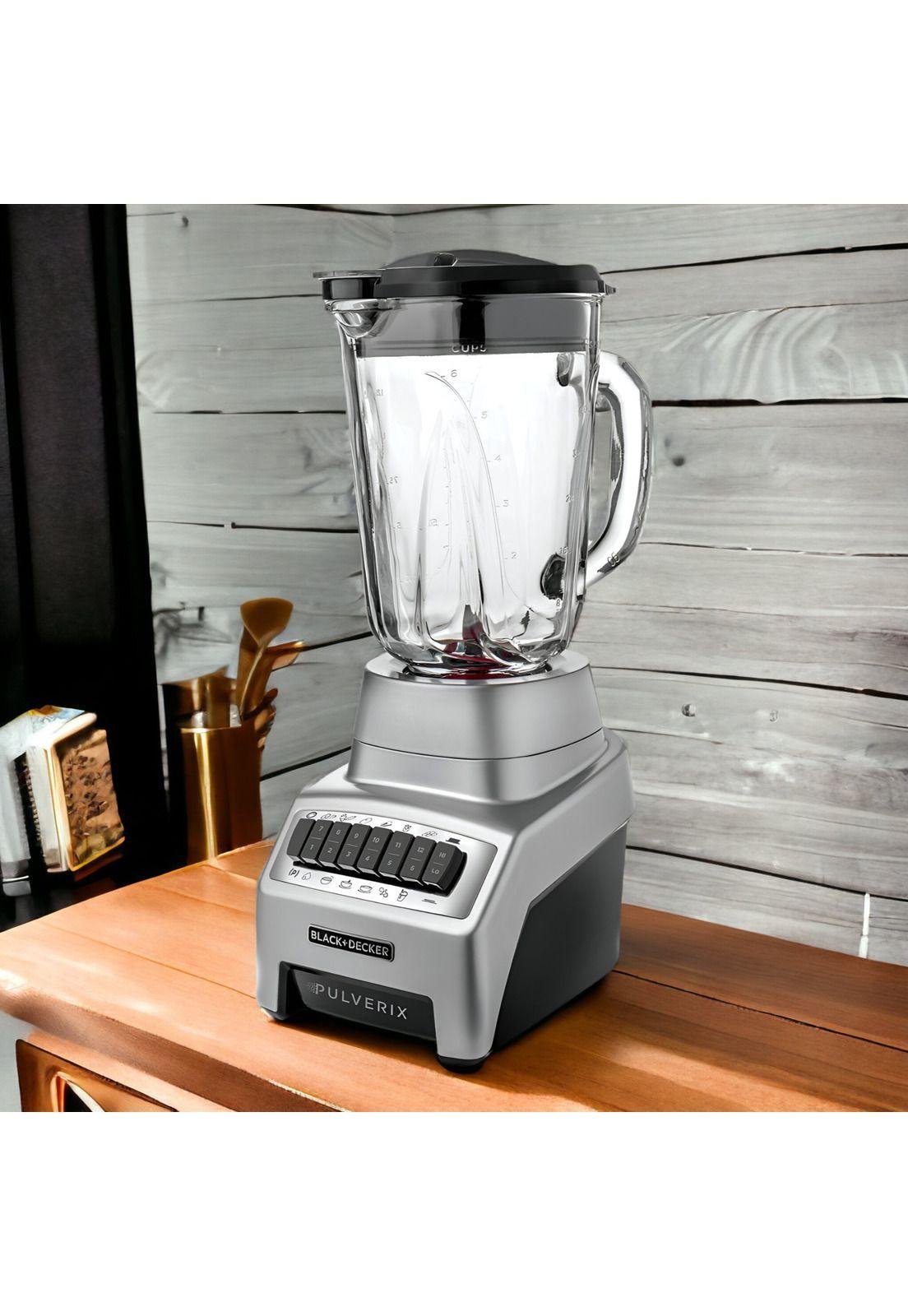 Licuadora Black + Decker 700W Picadora de Hielo BL1140MS-CL-8