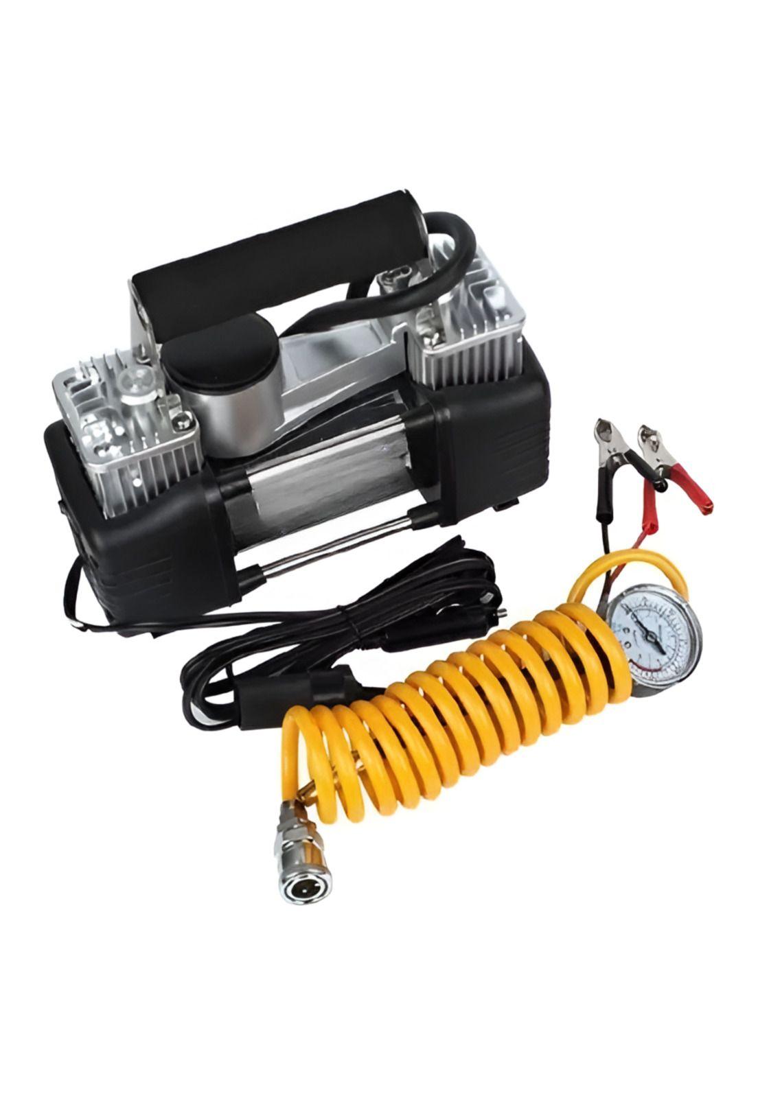 Compresor de Aire para Autos 12V Doble Cilindro 150 PSI Max-5