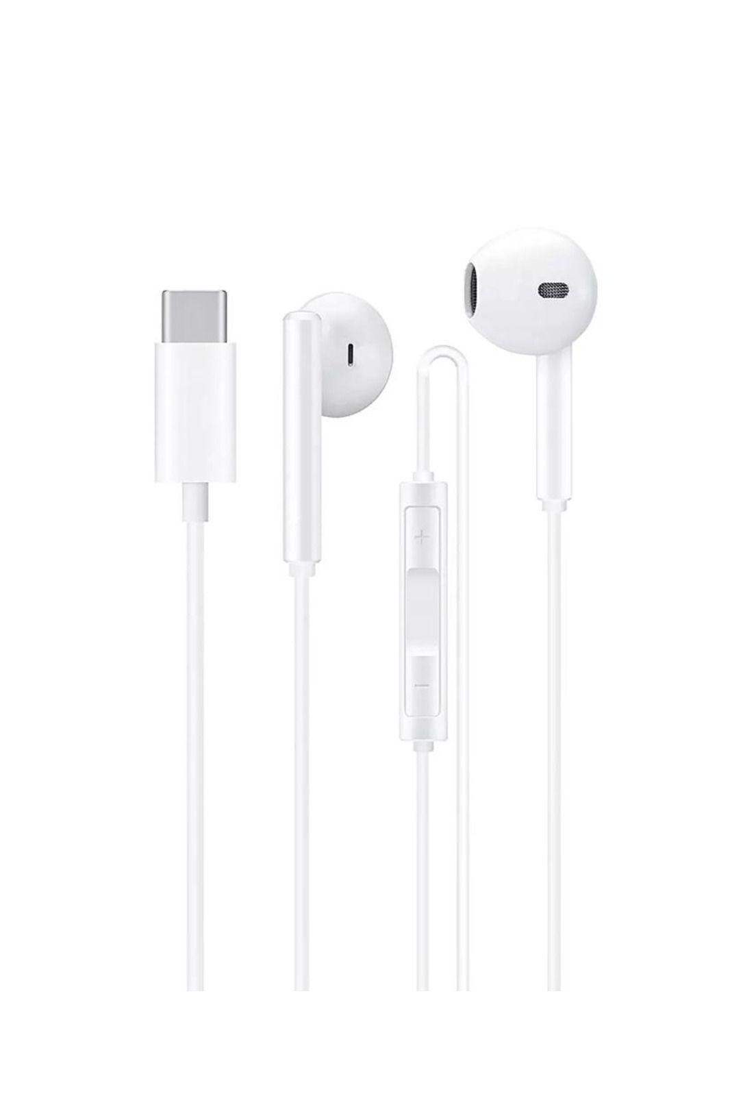 Audífonos USB-C HIFI Manos Libre Tecmaster White TM-300516-4