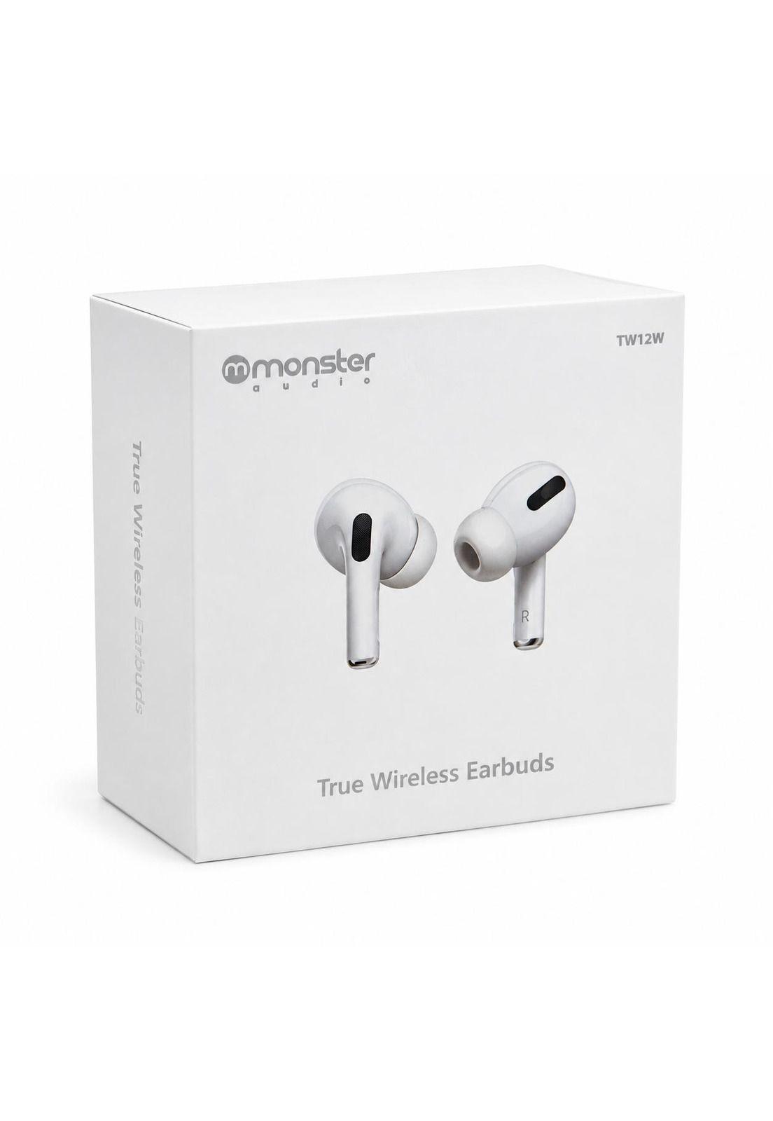 Audífono In Ear Monster Audio Bluetooth TWS Blancos-7