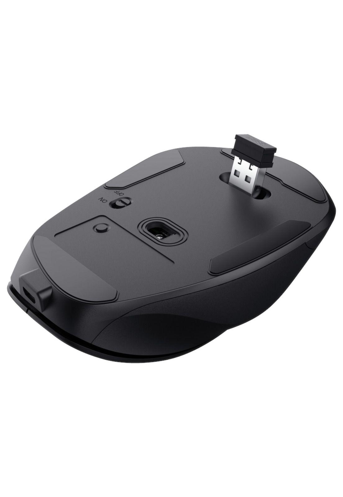Mouse Inalámbrico Ergonomico Trust Fyda Recargable-3