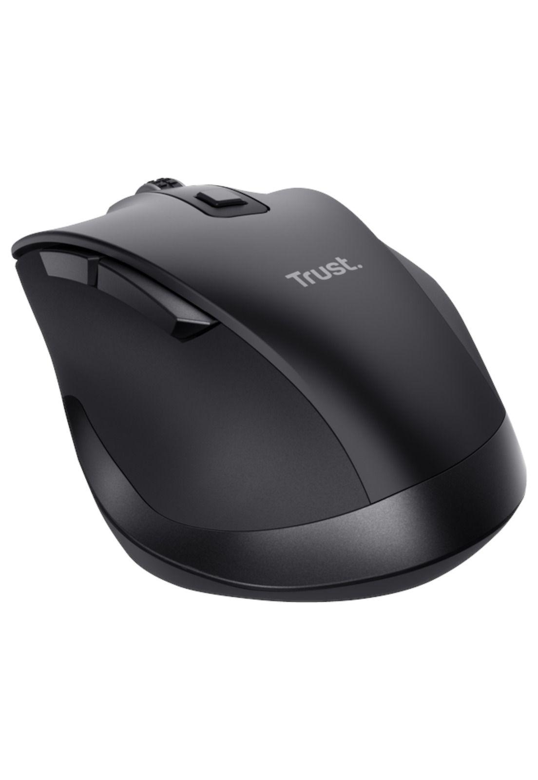 Mouse Inalámbrico Ergonomico Trust Fyda Recargable-4