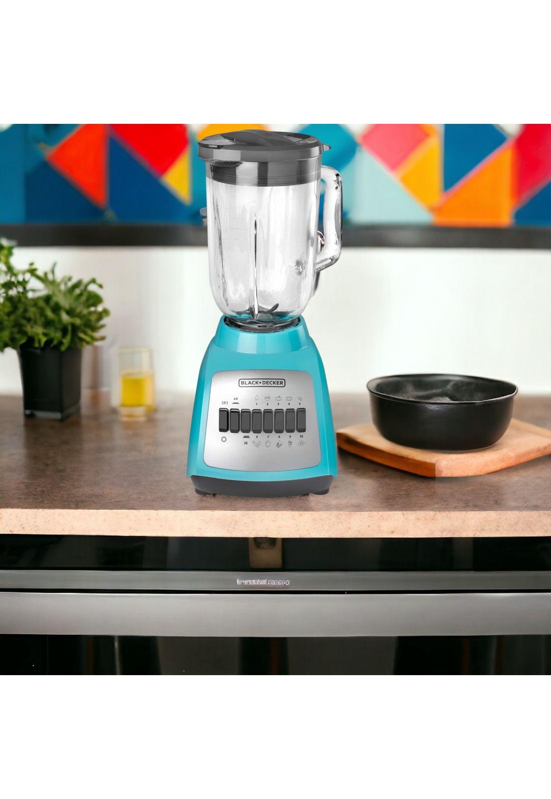 Licuadora Black + Decker Vidrio 1.25L 550W BLBD210GT Calipso-2