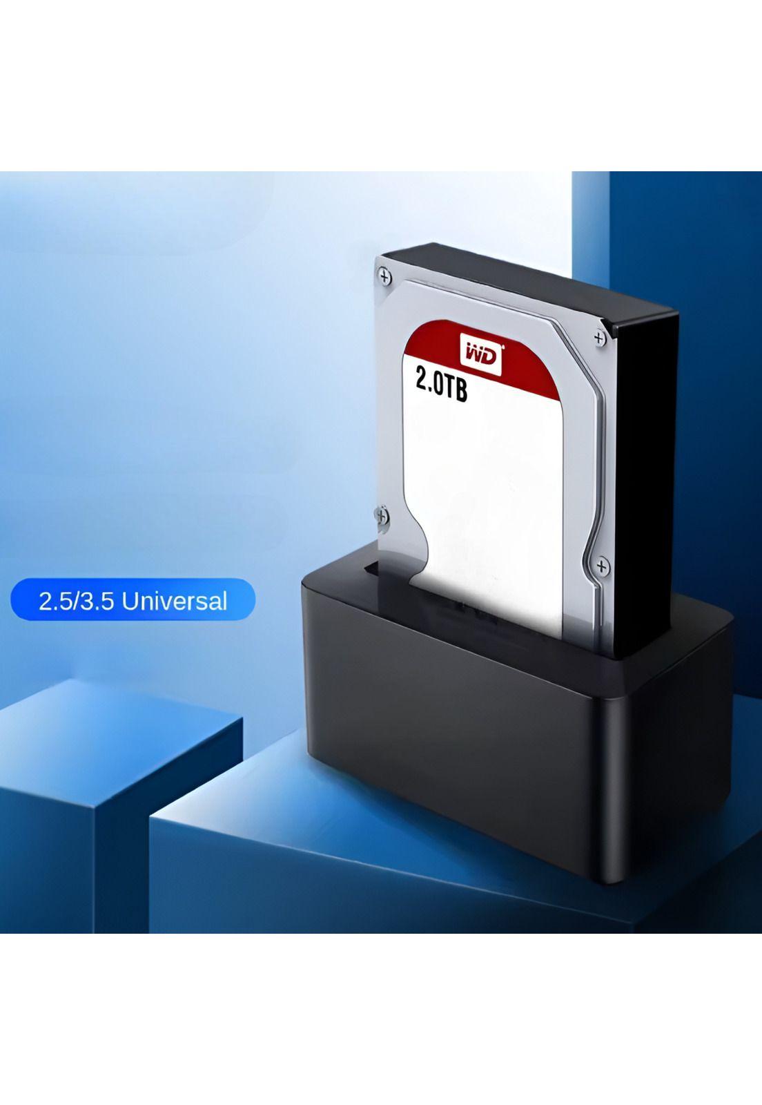 Lector de Discos SATA USB 3.0 High Speed Dock Station DCK300-7